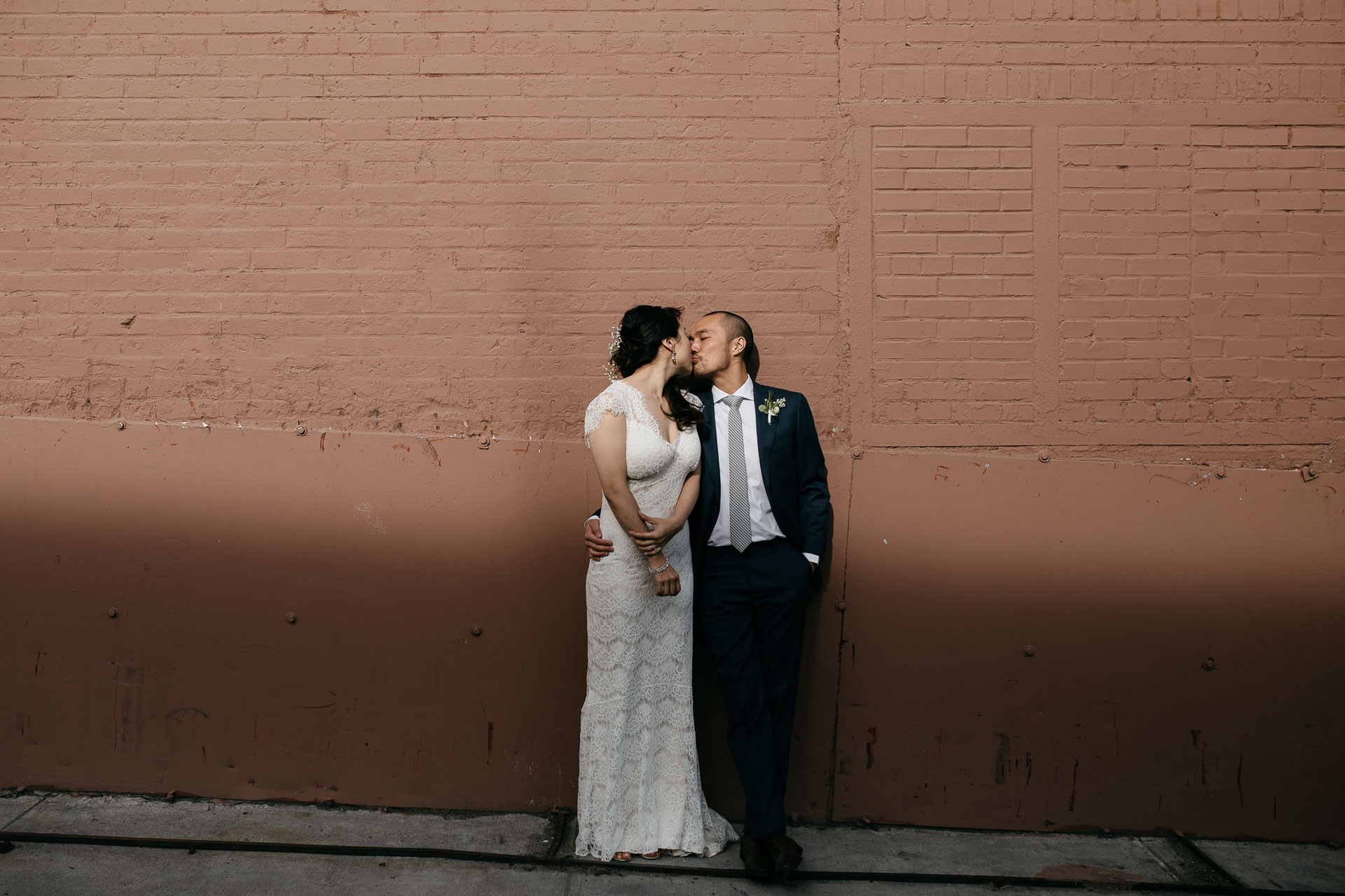 Reina & Keith Bushwick Wedding in Brooklyn by Jean-Laurent Gaudy Photography