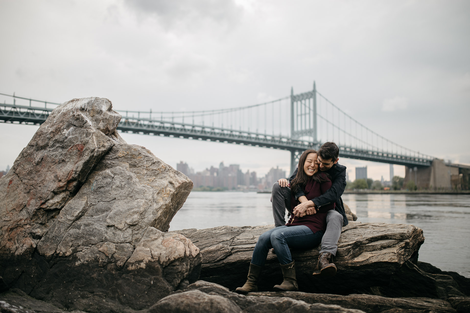 Astoria Engagement in New York by Jean-Laurent Gaudy Photography-2