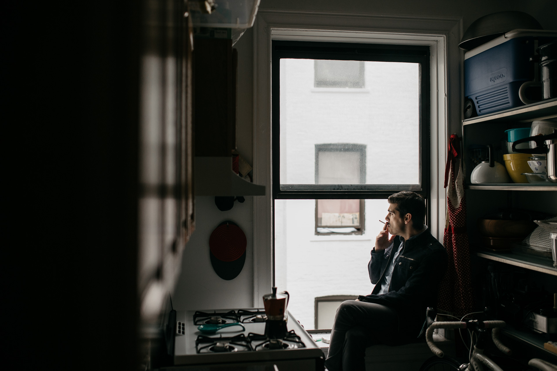 Astoria Engagement in New York by Jean-Laurent Gaudy Photography