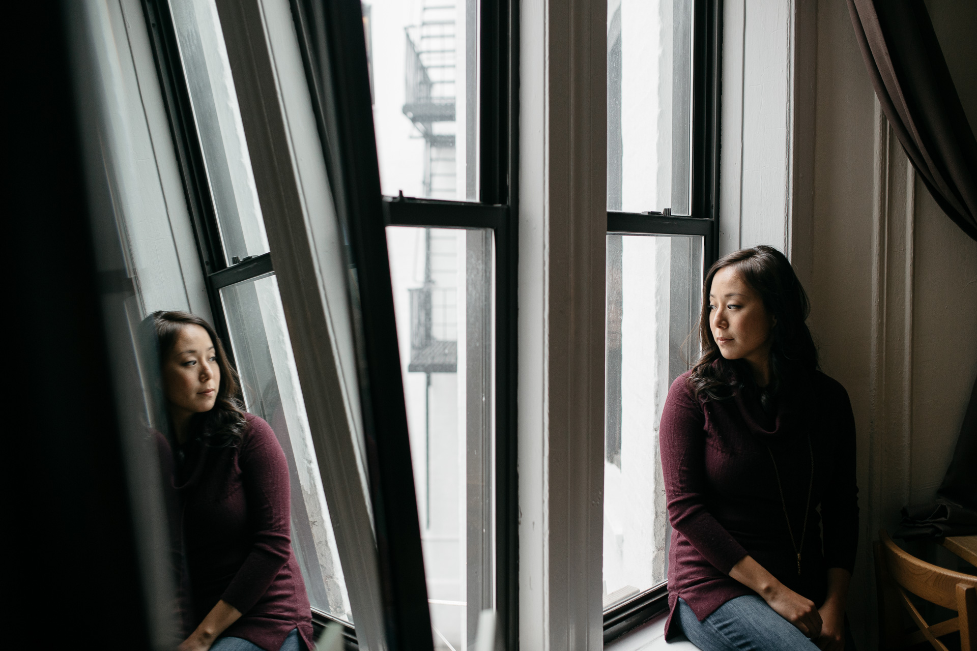 Astoria Engagement in New York by Jean-Laurent Gaudy Photography