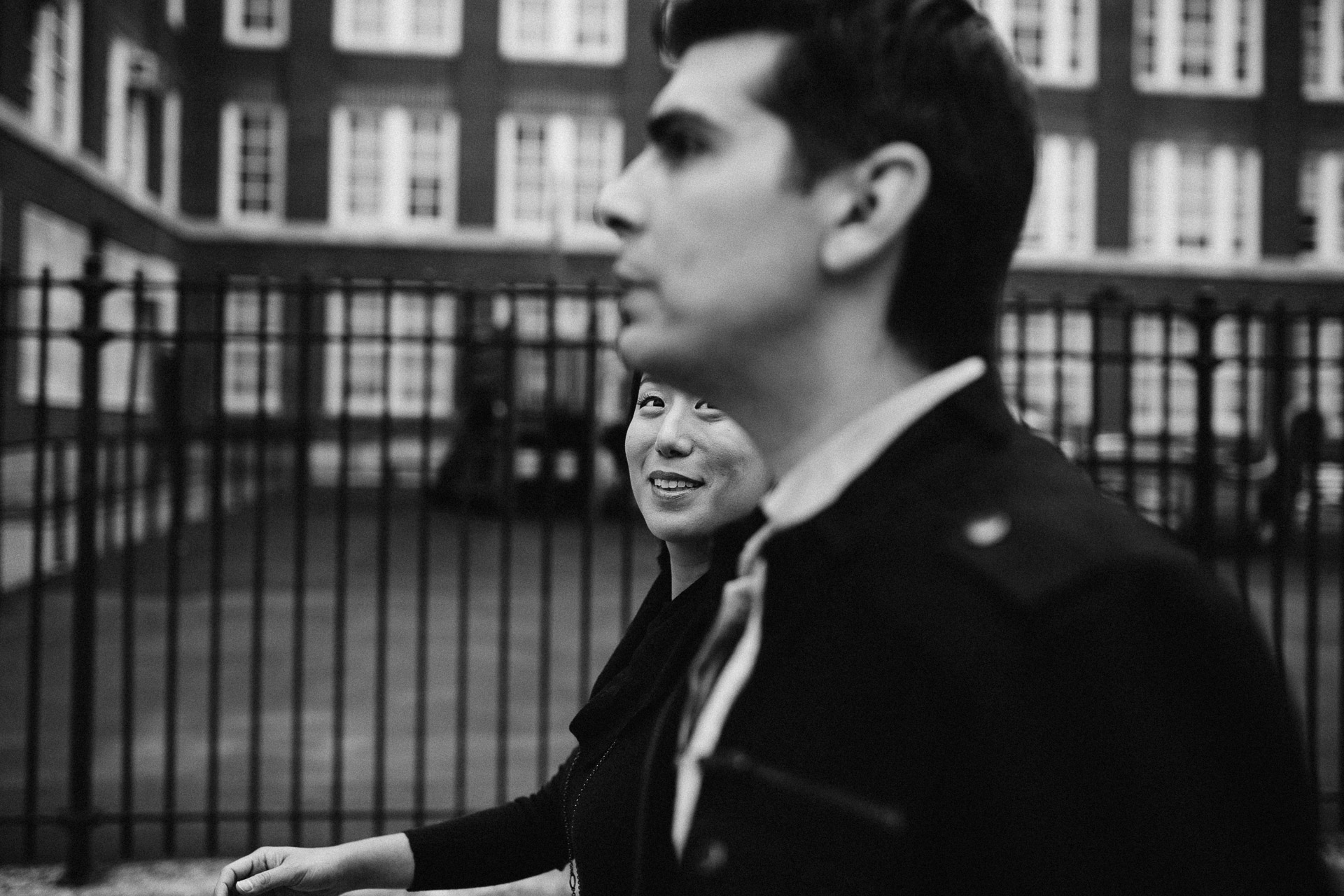 Astoria Engagement in New York by Jean-Laurent Gaudy Photography