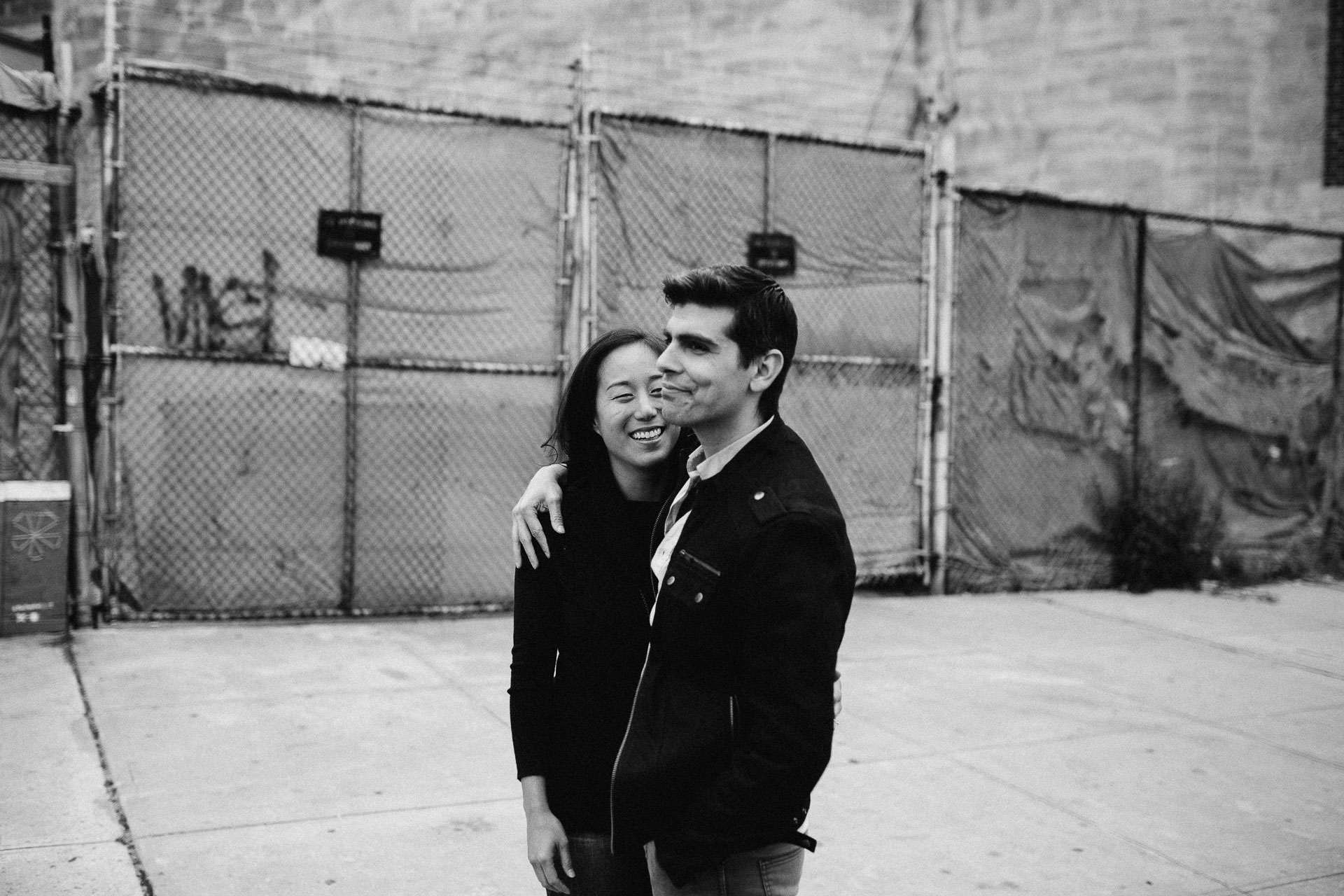 Astoria Engagement in New York by Jean-Laurent Gaudy Photography