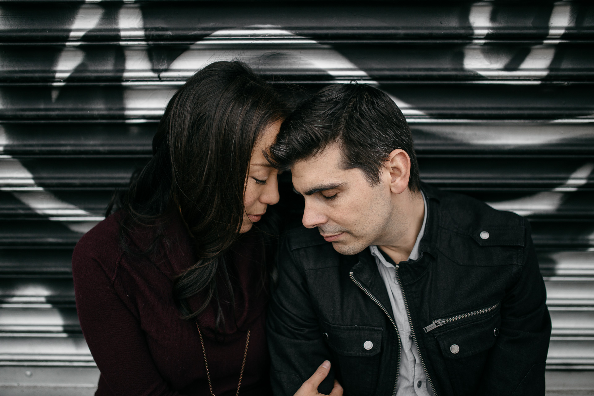 Astoria Engagement in New York by Jean-Laurent Gaudy Photography