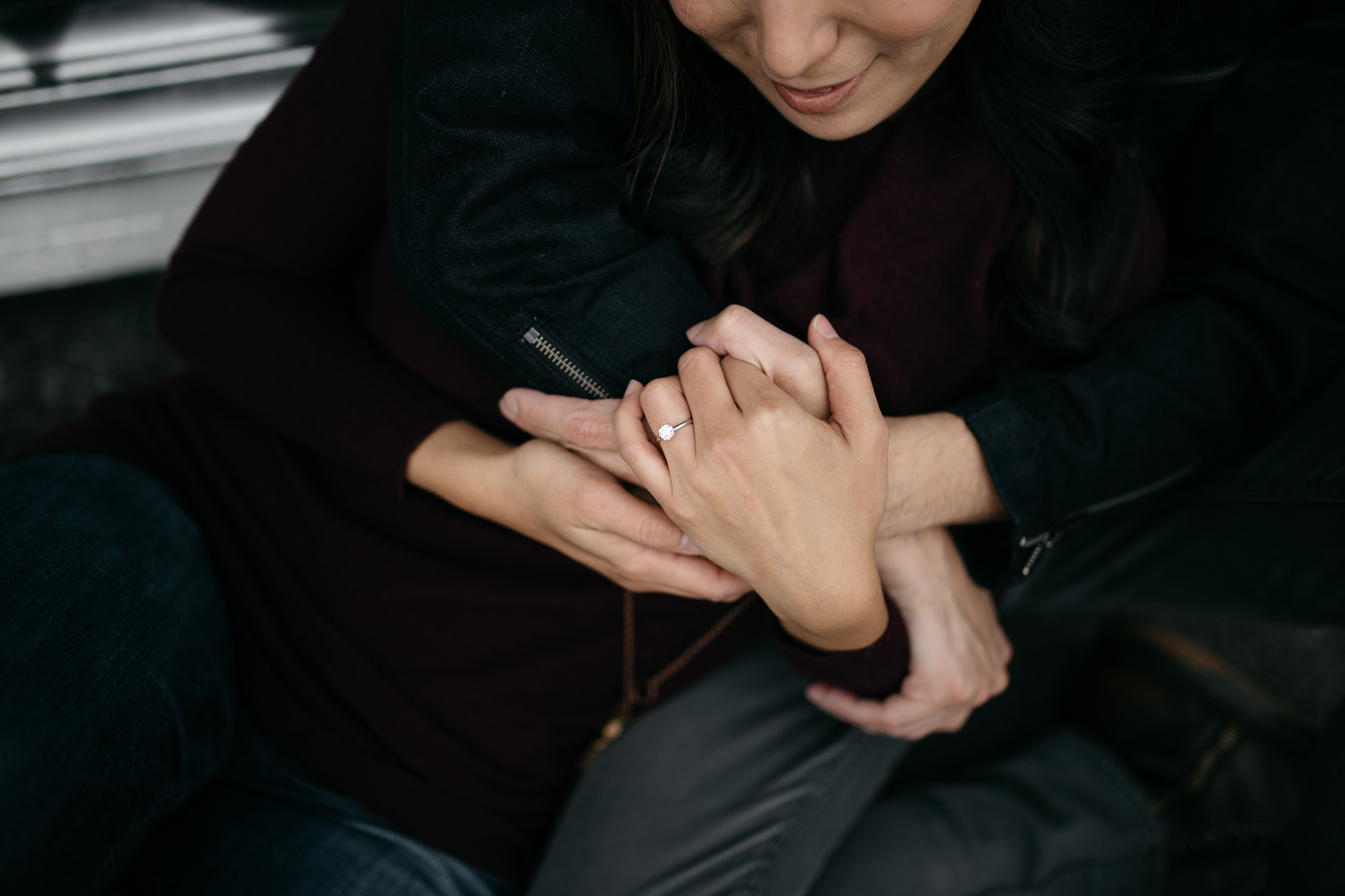 Astoria Engagement in New York by Jean-Laurent Gaudy Photography