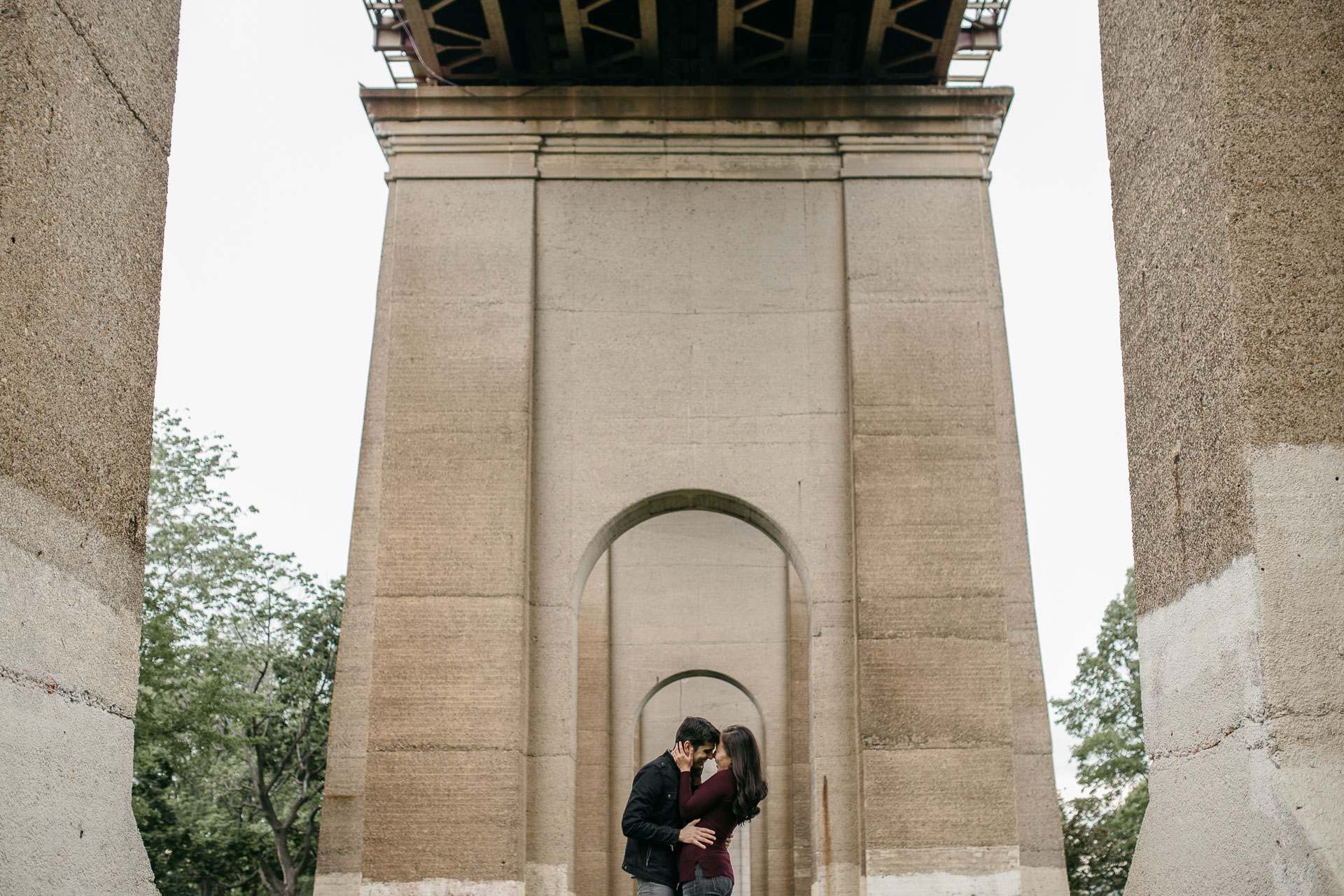 Astoria Engagement in New York by Jean-Laurent Gaudy Photography