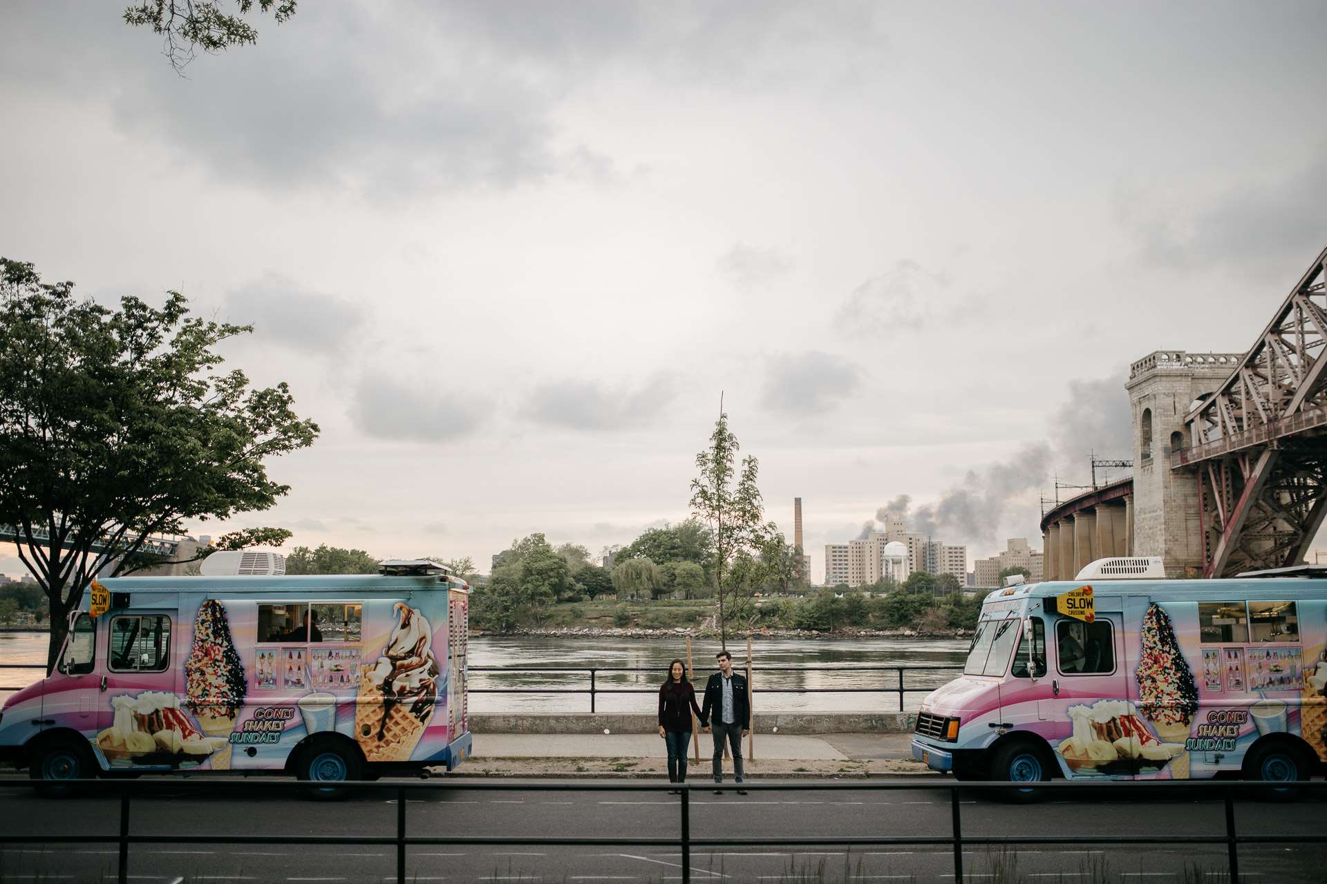 Astoria Engagement in New York by Jean-Laurent Gaudy Photography