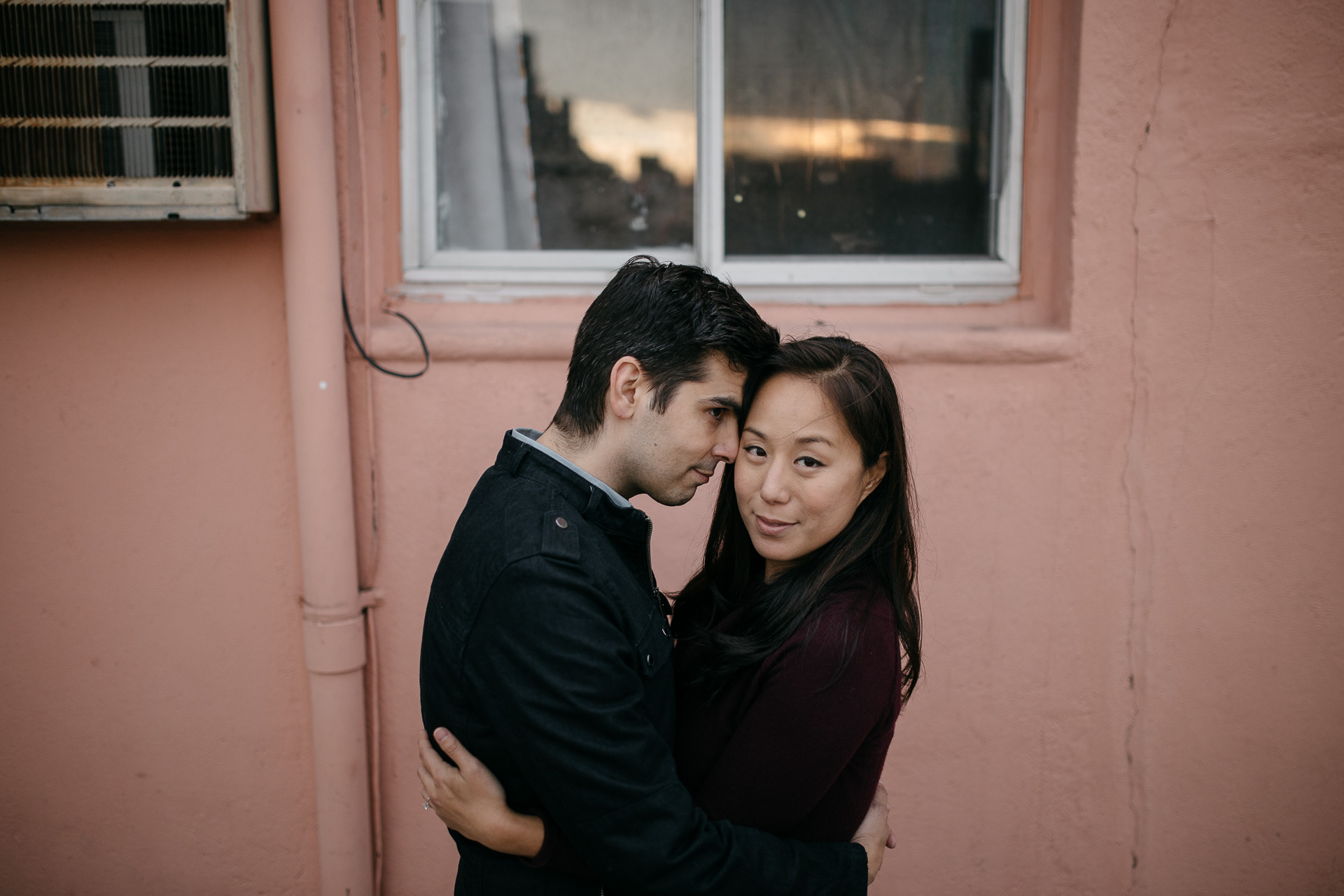 Astoria Engagement in New York by Jean-Laurent Gaudy Photography