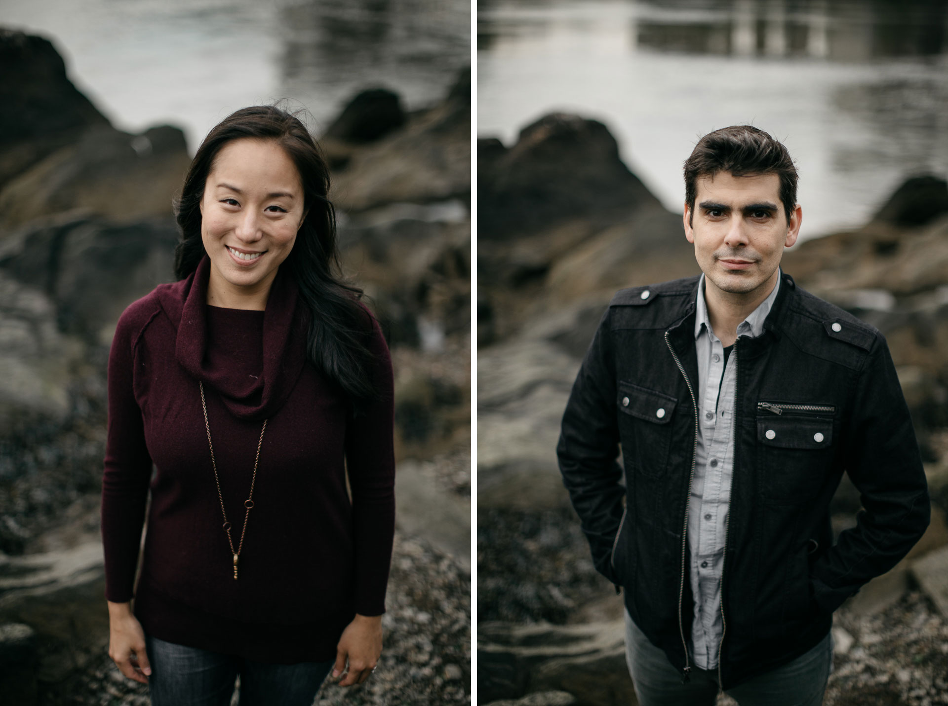 Astoria Engagement in New York by Jean-Laurent Gaudy Photography