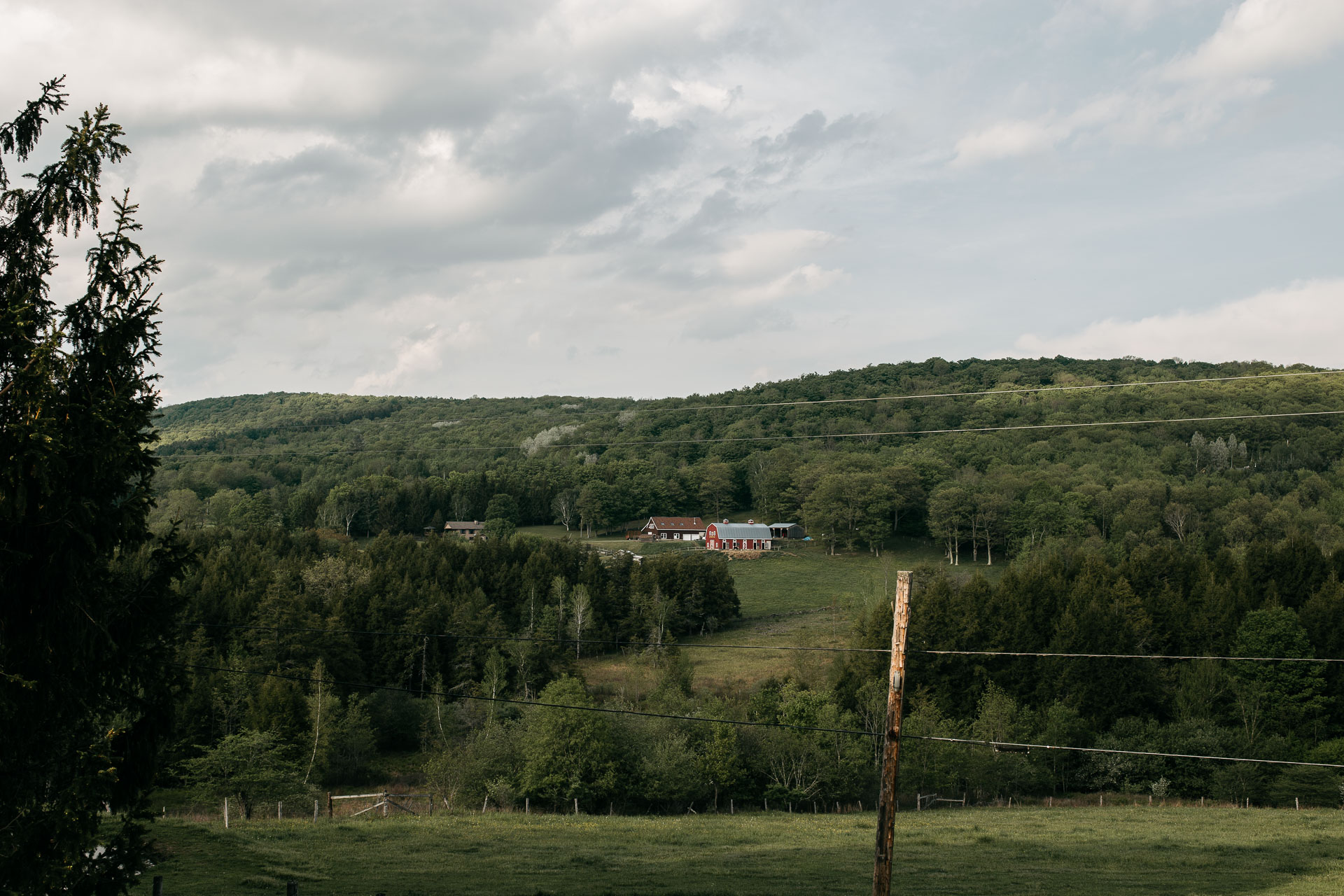 Roxbury Barn Wedding in The Catskills Mountains by Jean-Laurent Gaudy Photography