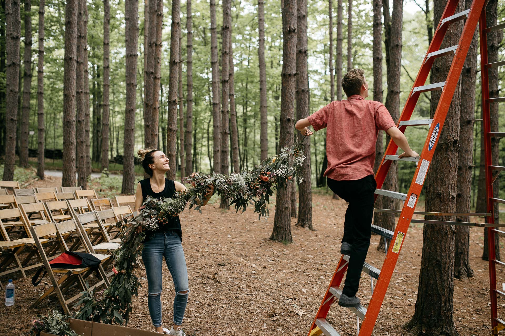Roxbury Barn Wedding in The Catskills Mountains by Jean-Laurent Gaudy Photography