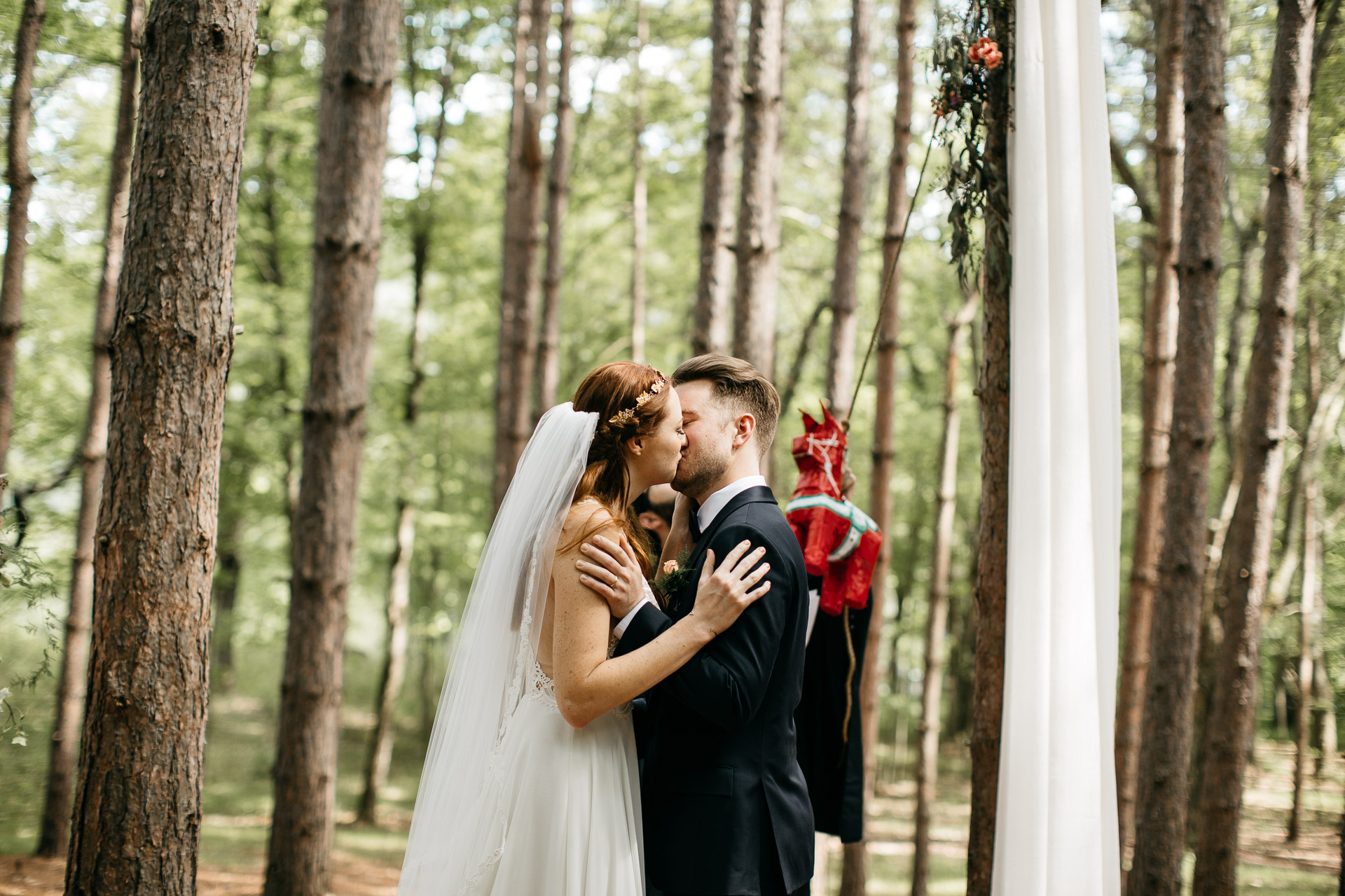 Roxbury Barn Wedding in The Catskills Mountains by Jean-Laurent Gaudy Photography