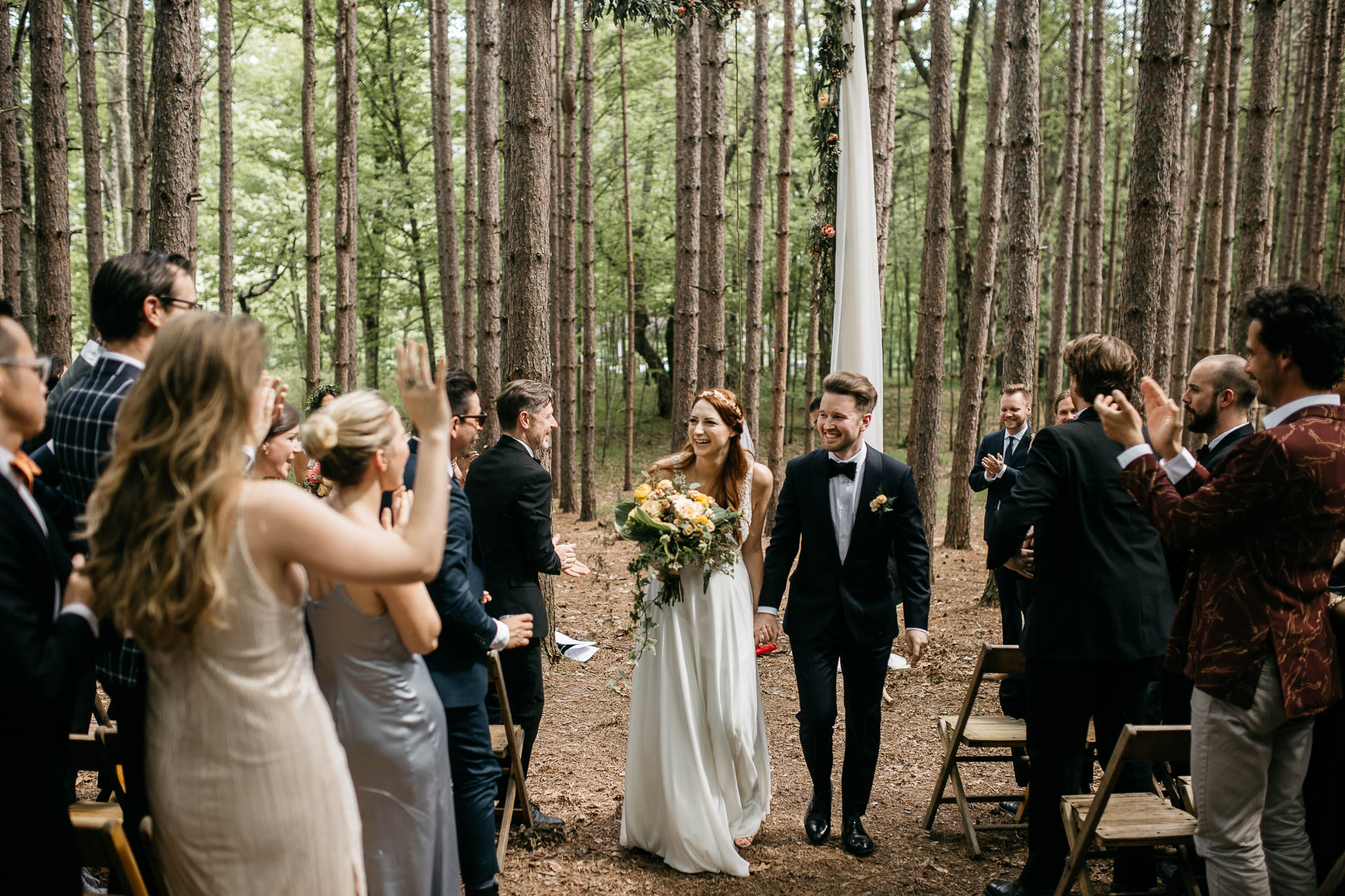 Roxbury Barn Wedding in The Catskills Mountains by Jean-Laurent Gaudy Photography