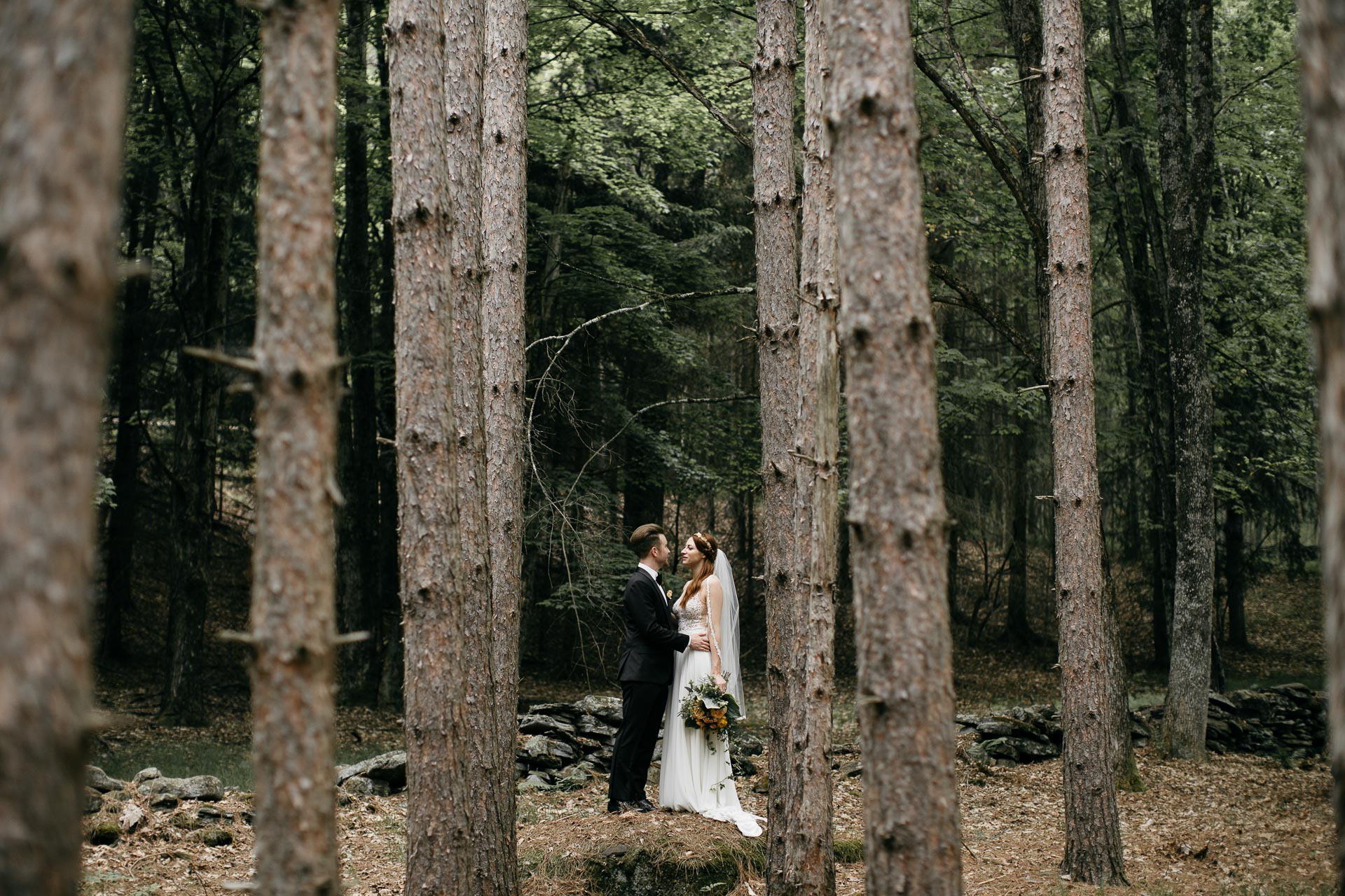 Roxbury Barn Wedding in The Catskills Mountains by Jean-Laurent Gaudy Photography