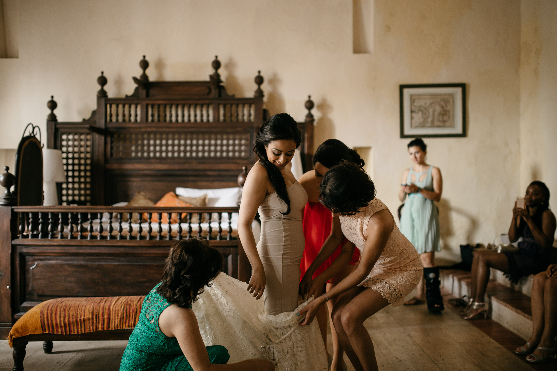 Cartagena Wedding Casa Pombo in Colombia by Jean-Laurent Gaudy Photography