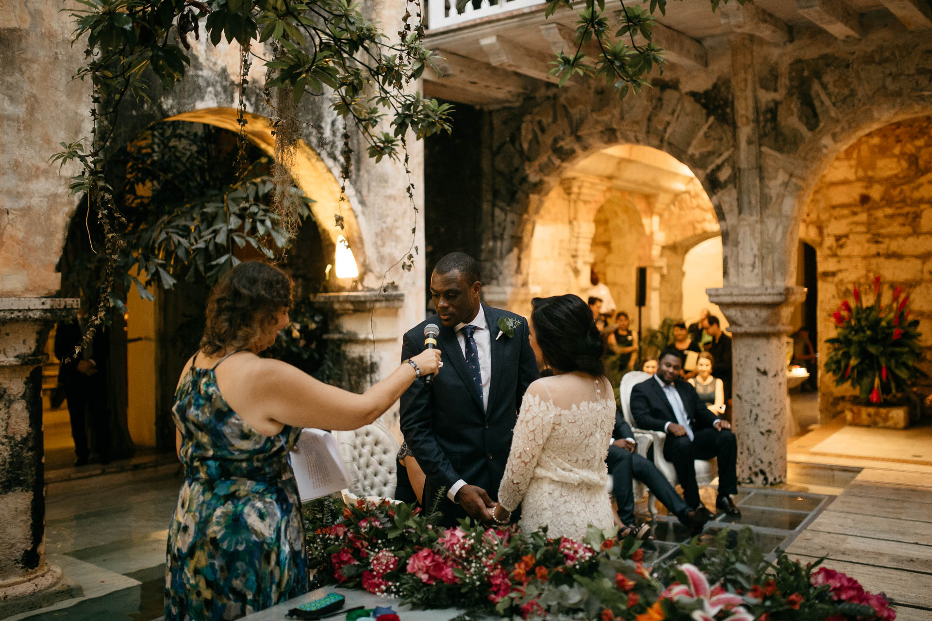 Cartagena Wedding Casa Pombo in Colombia by Jean-Laurent Gaudy Photography
