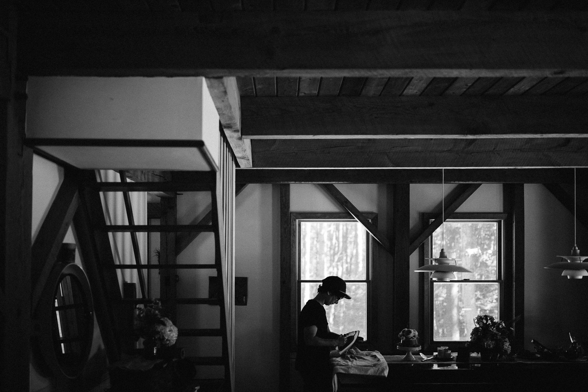 Same Sex Intimate Elopement In the Catskills Mountains by Jean-Laurent Gaudy Photography