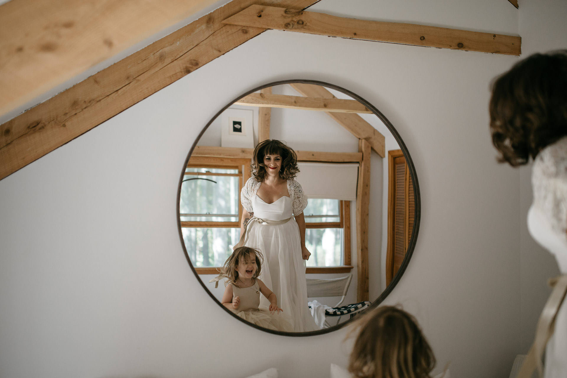 Same Sex Intimate Elopement In the Catskills Mountains by Jean-Laurent Gaudy Photography