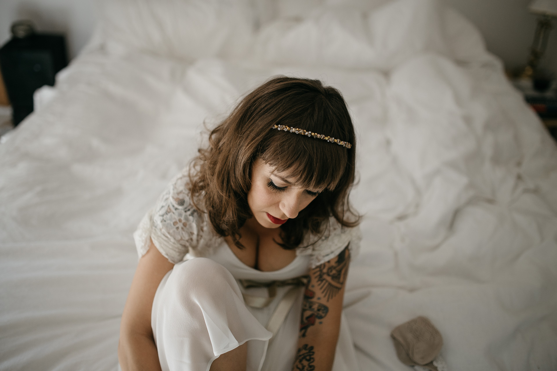 Same Sex Intimate Elopement In the Catskills Mountains by Jean-Laurent Gaudy Photography