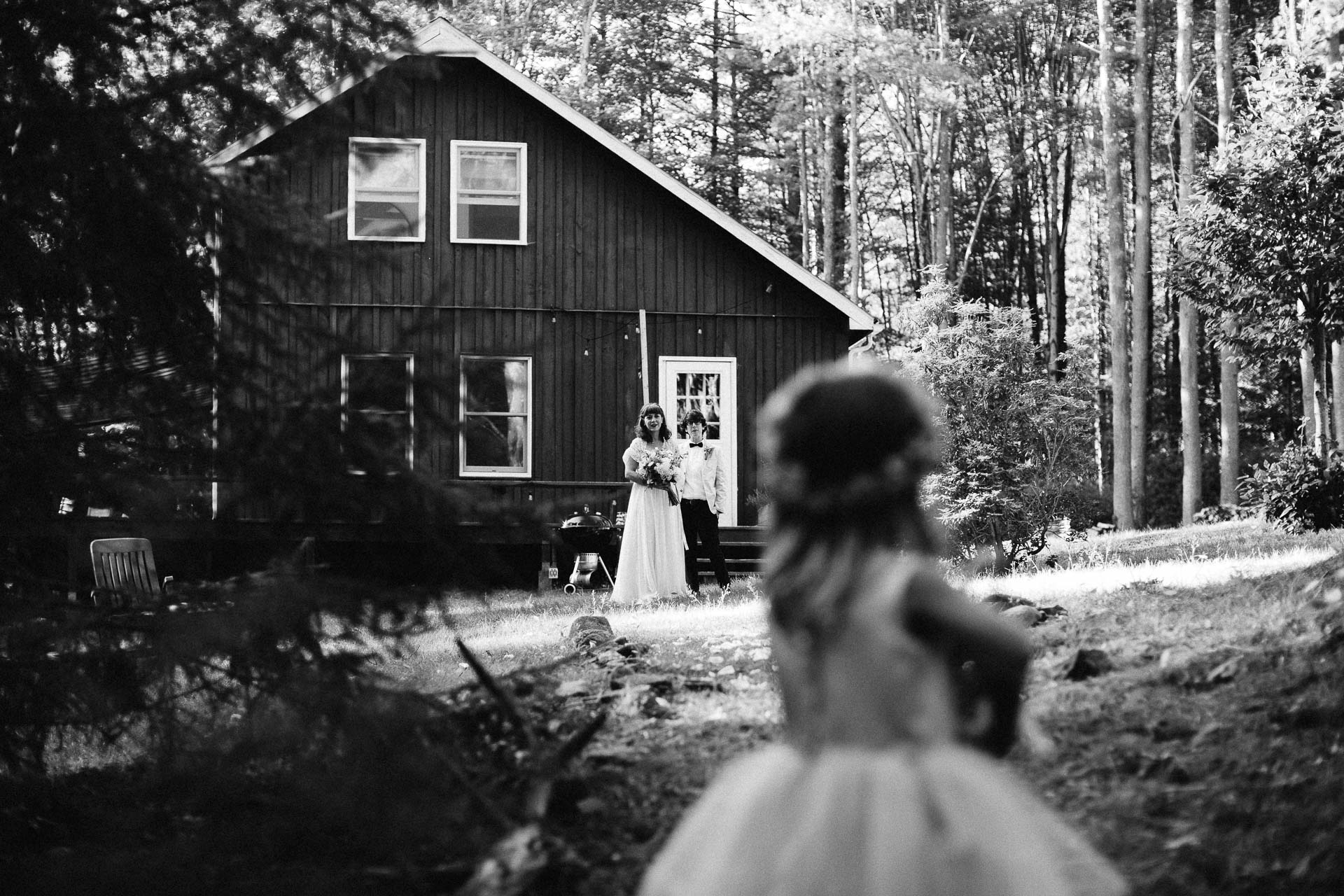 Same Sex Intimate Elopement In the Catskills Mountains by Jean-Laurent Gaudy Photography