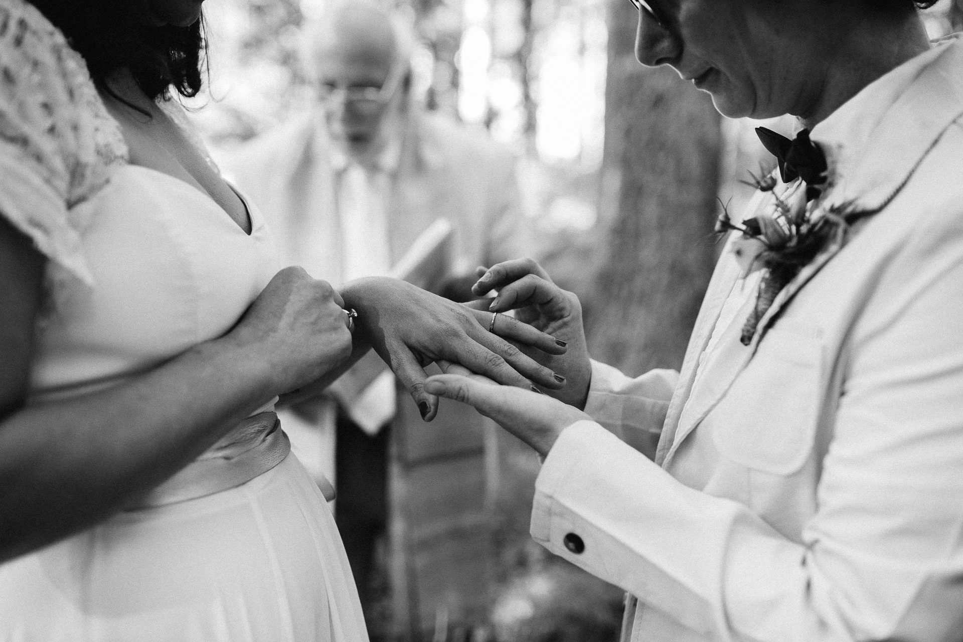 Same Sex Intimate Elopement In the Catskills Mountains by Jean-Laurent Gaudy Photography