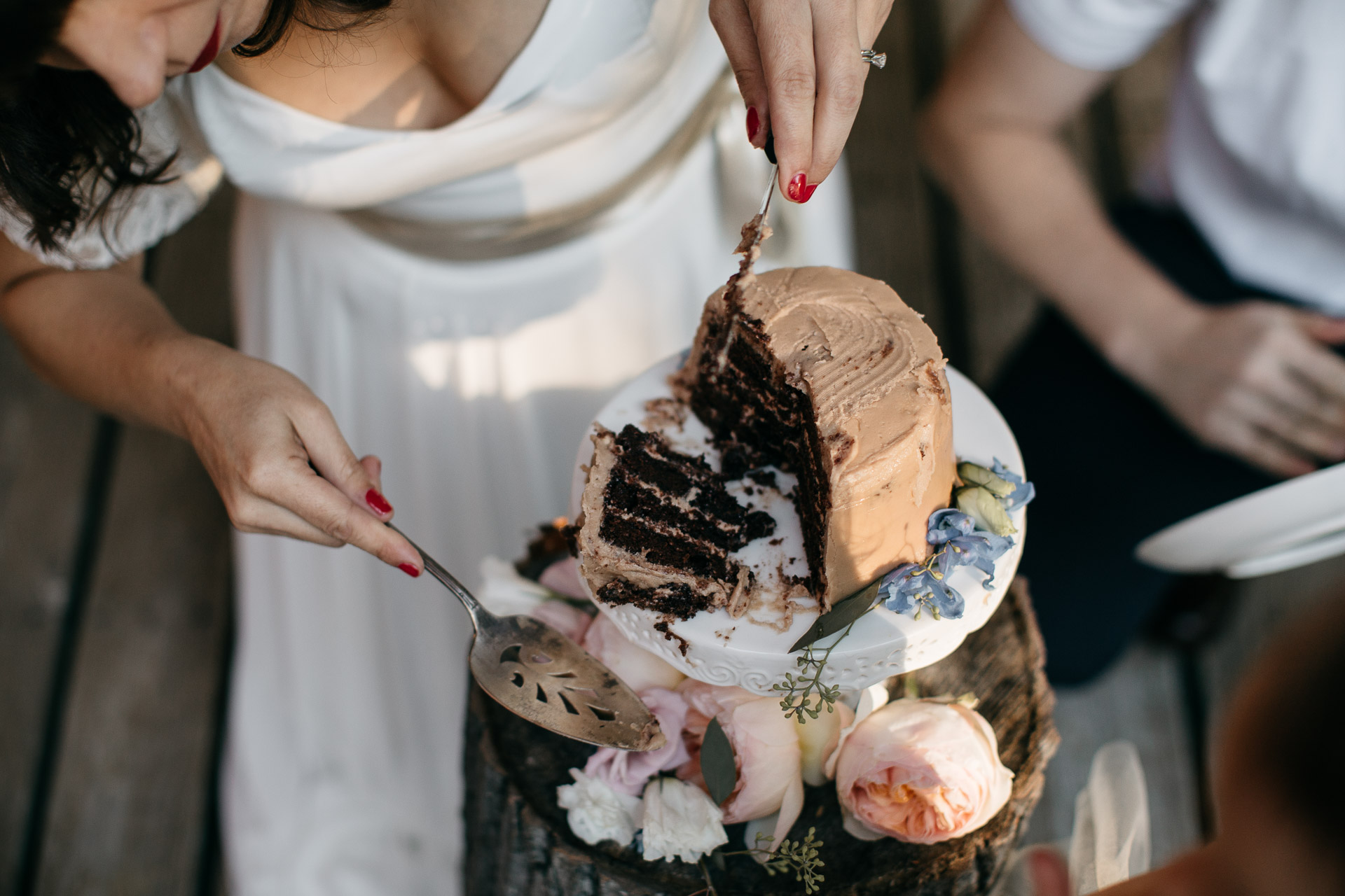 Same Sex Intimate Elopement In the Catskills Mountains by Jean-Laurent Gaudy Photography