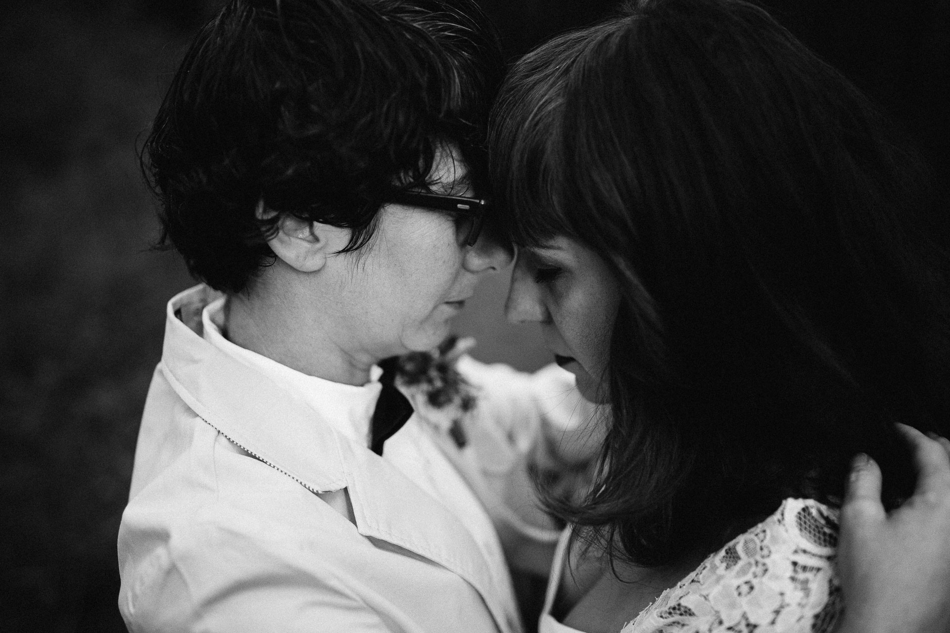 Same Sex Intimate Elopement In the Catskills Mountains by Jean-Laurent Gaudy Photography