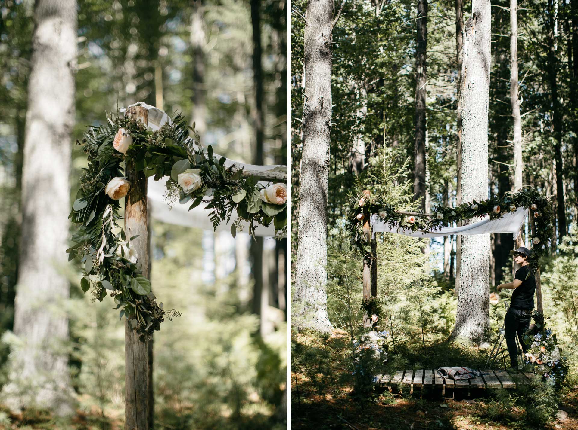 Same Sex Intimate Elopement In the Catskills Mountains by Jean-Laurent Gaudy Photography