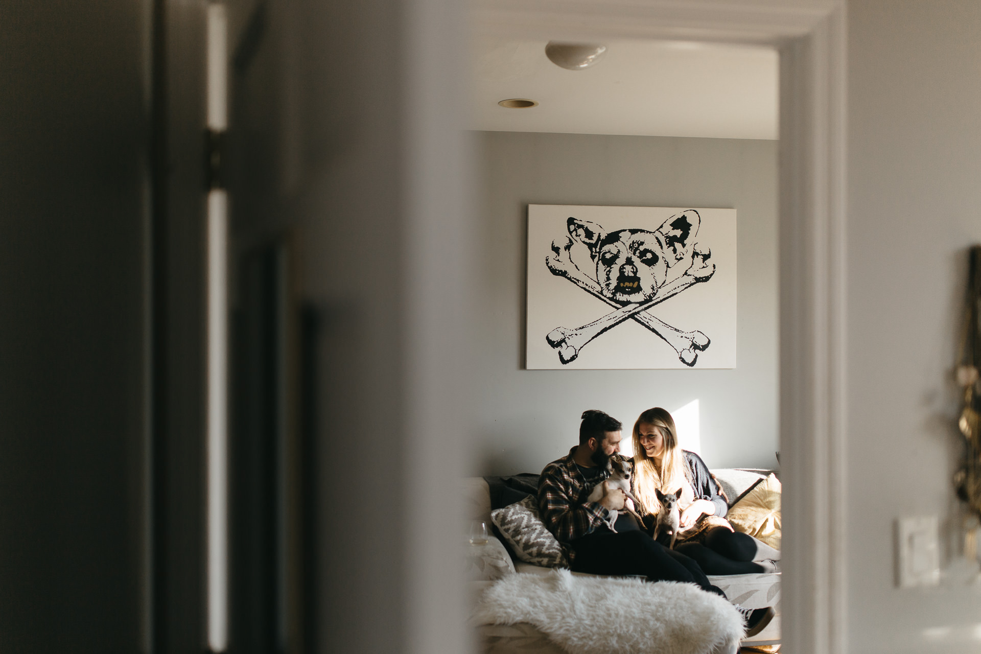 Robyn & Jim Intimate Brooklyn Engagement By Jean-Laurent Gaudy Photography