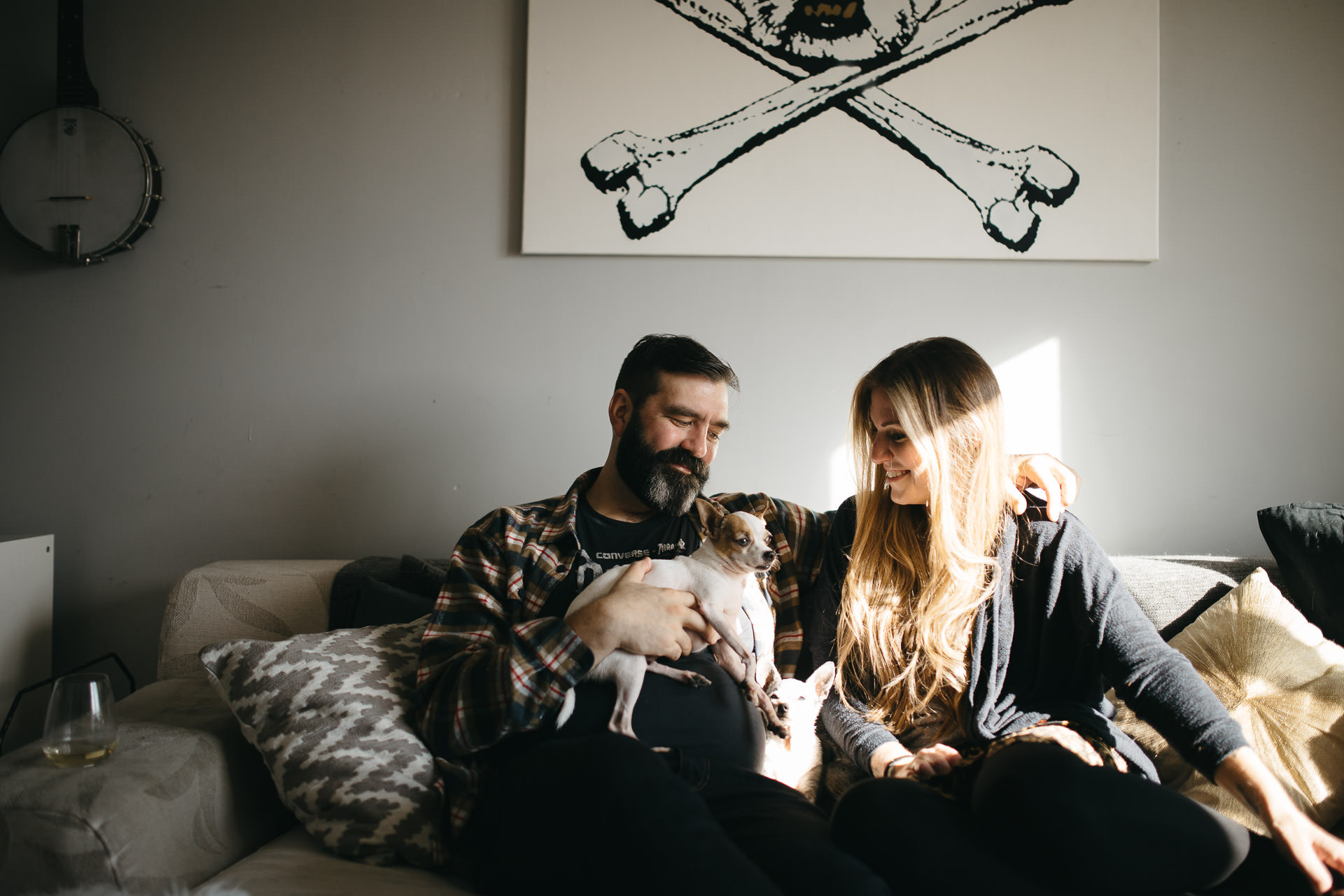 Robyn & Jim Intimate Brooklyn Engagement By Jean-Laurent Gaudy Photography