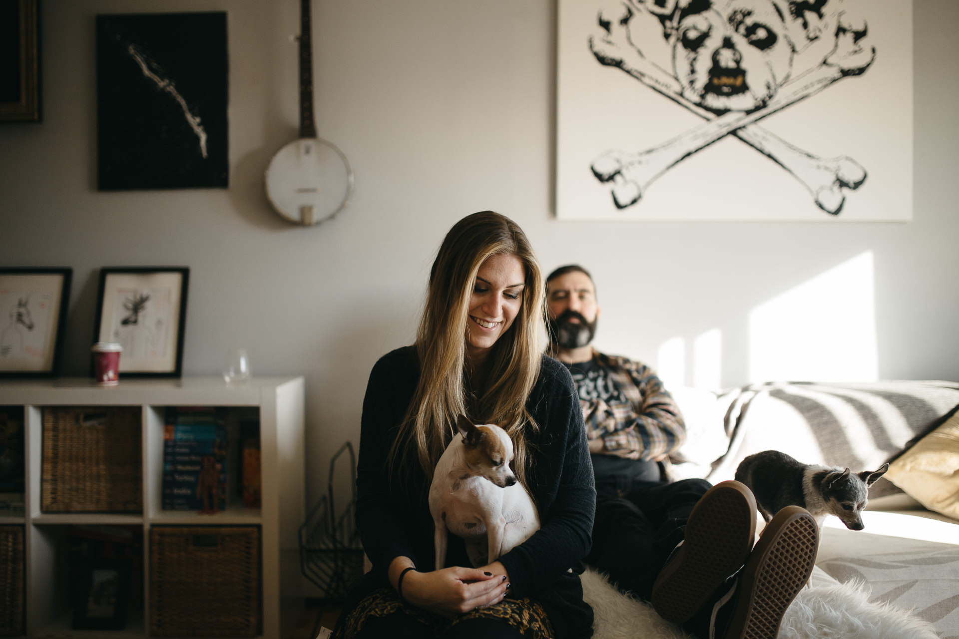 Robyn & Jim Intimate Brooklyn Engagement By Jean-Laurent Gaudy Photography