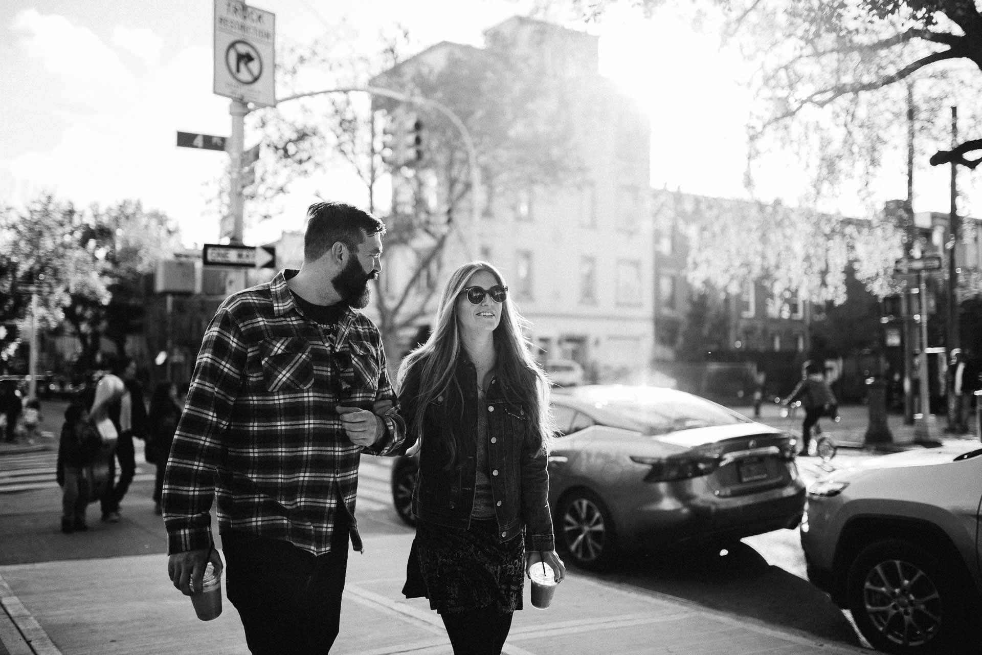 Robyn & Jim Intimate Brooklyn Engagement By Jean-Laurent Gaudy Photography