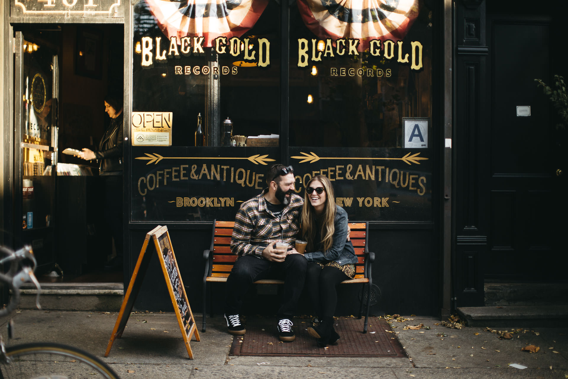 Robyn & Jim Intimate Brooklyn Engagement By Jean-Laurent Gaudy Photography
