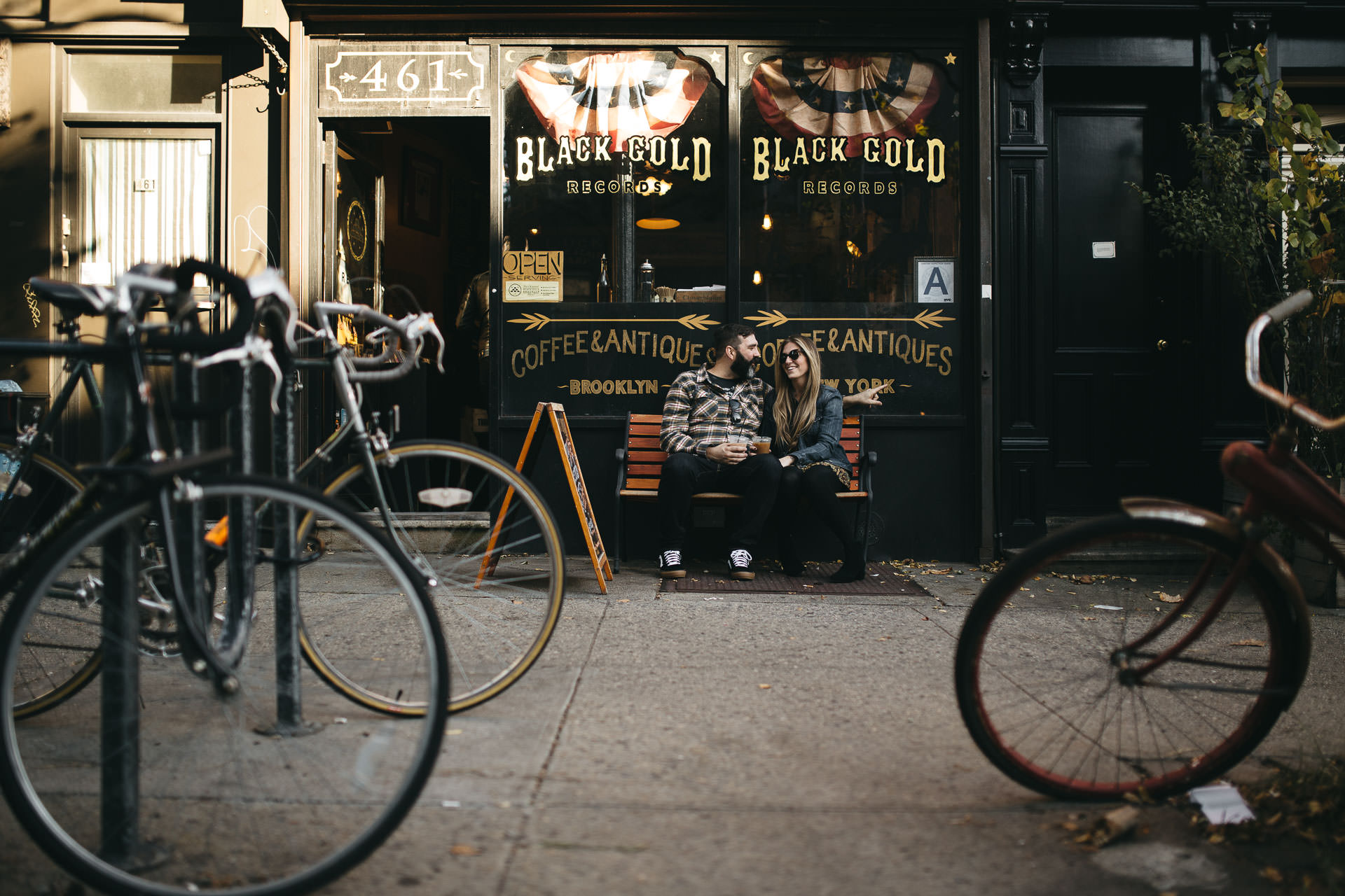 Robyn & Jim Intimate Brooklyn Engagement By Jean-Laurent Gaudy Photography