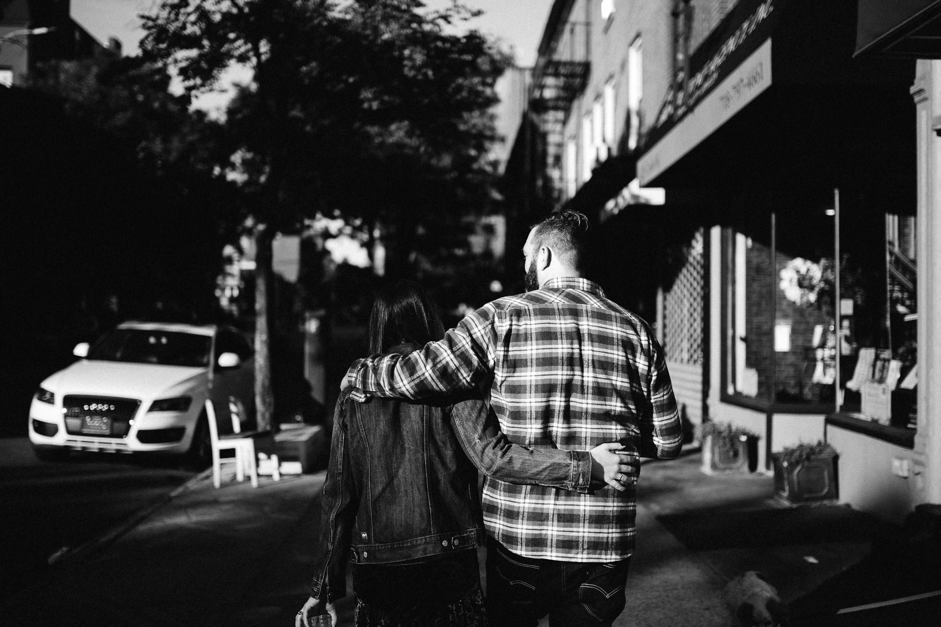 Robyn & Jim Intimate Brooklyn Engagement By Jean-Laurent Gaudy Photography