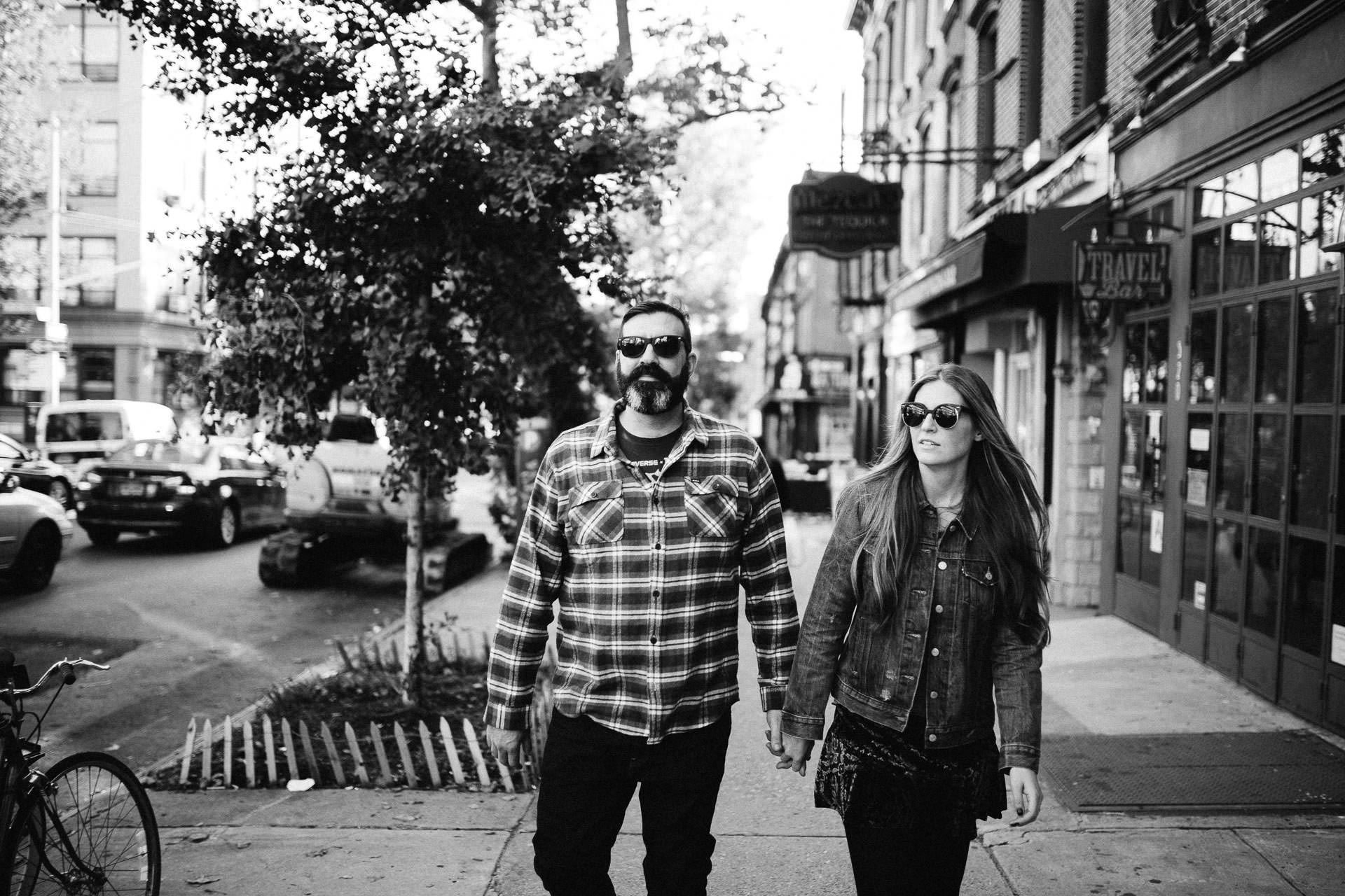 Robyn & Jim Intimate Brooklyn Engagement By Jean-Laurent Gaudy Photography