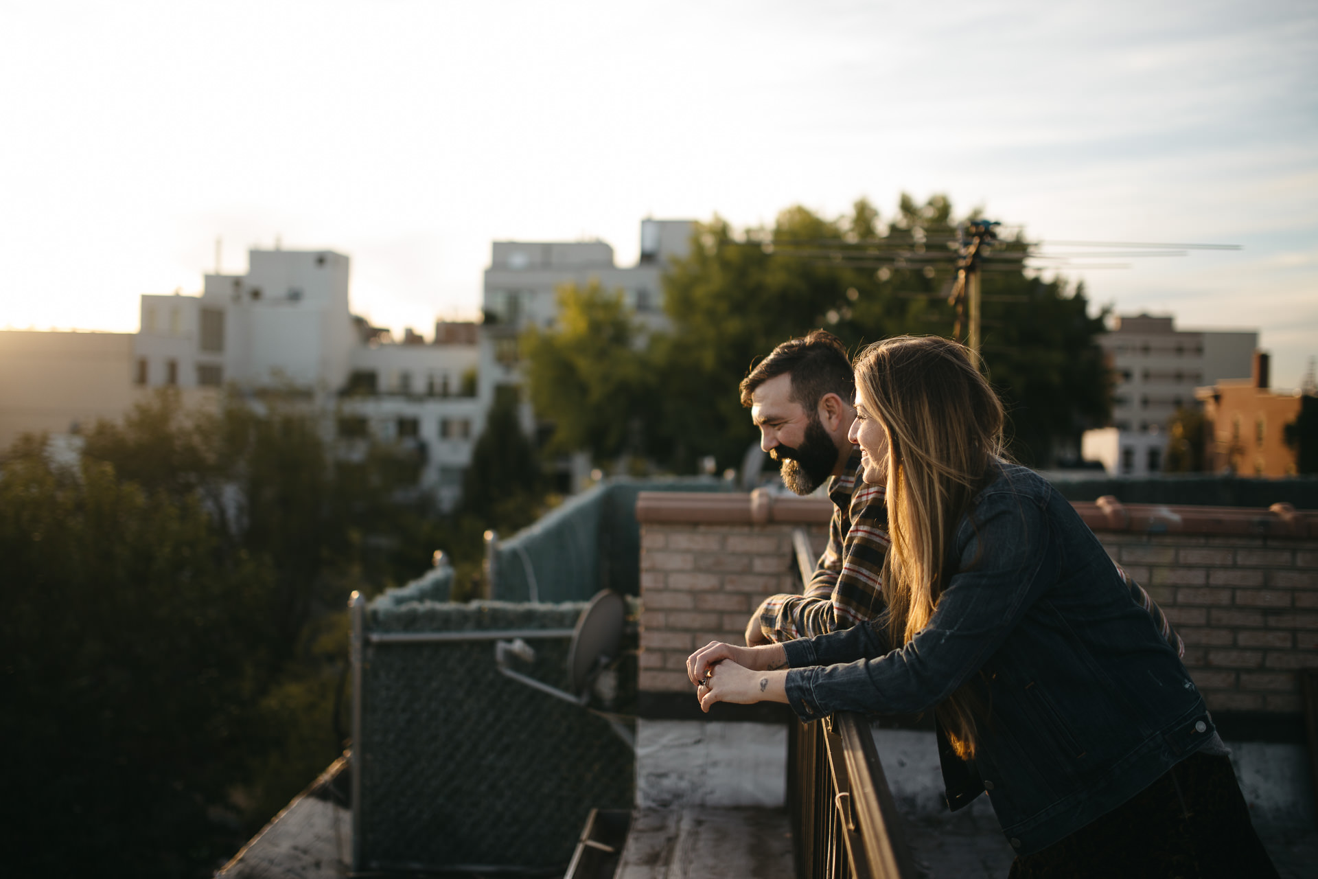 Robyn & Jim Intimate Brooklyn Engagement By Jean-Laurent Gaudy Photography