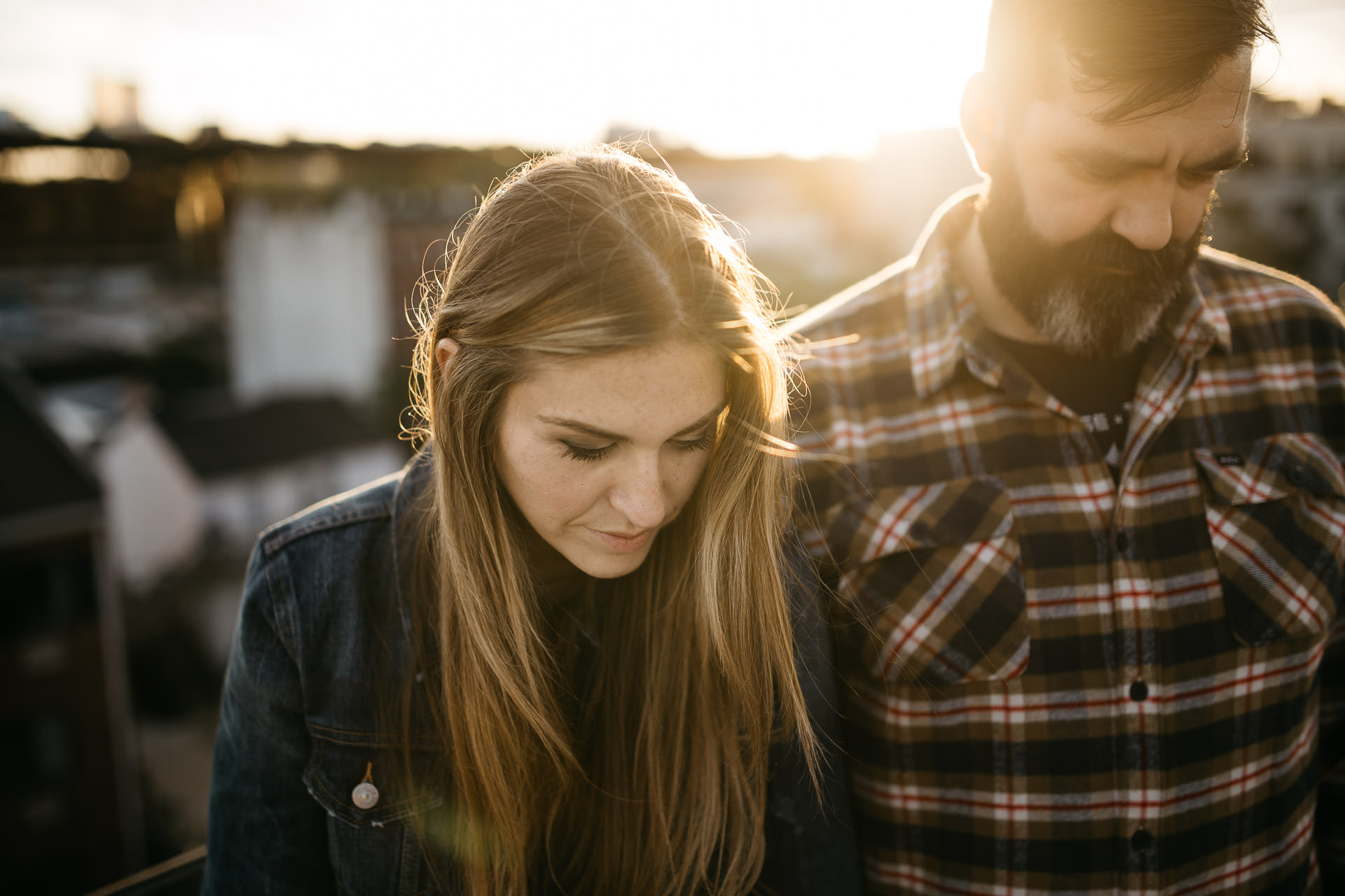 Robyn & Jim Intimate Brooklyn Engagement By Jean-Laurent Gaudy Photography