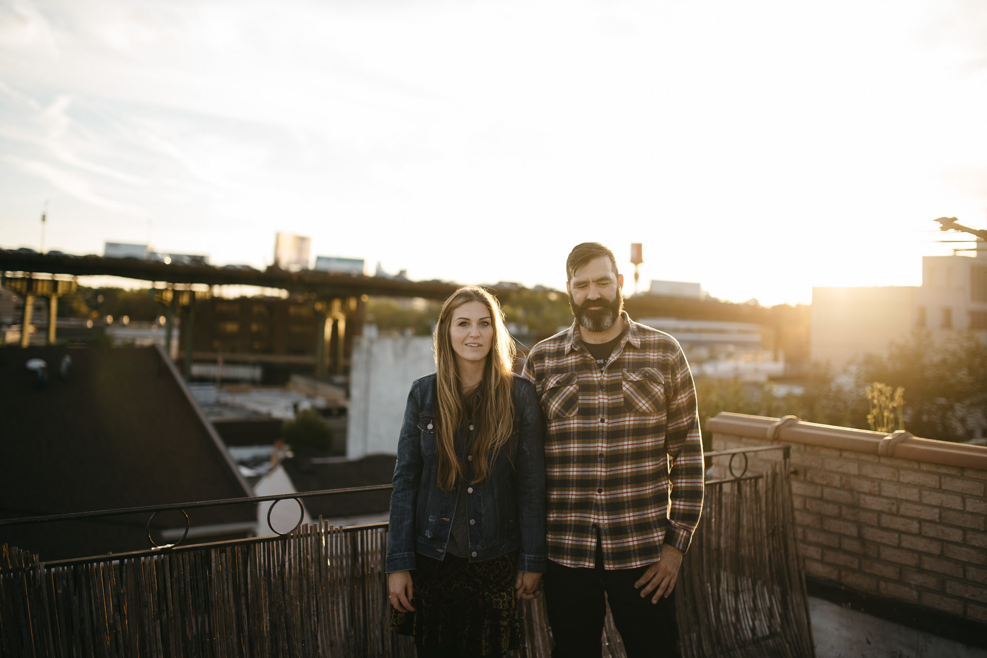 Robyn & Jim Intimate Brooklyn Engagement By Jean-Laurent Gaudy Photography