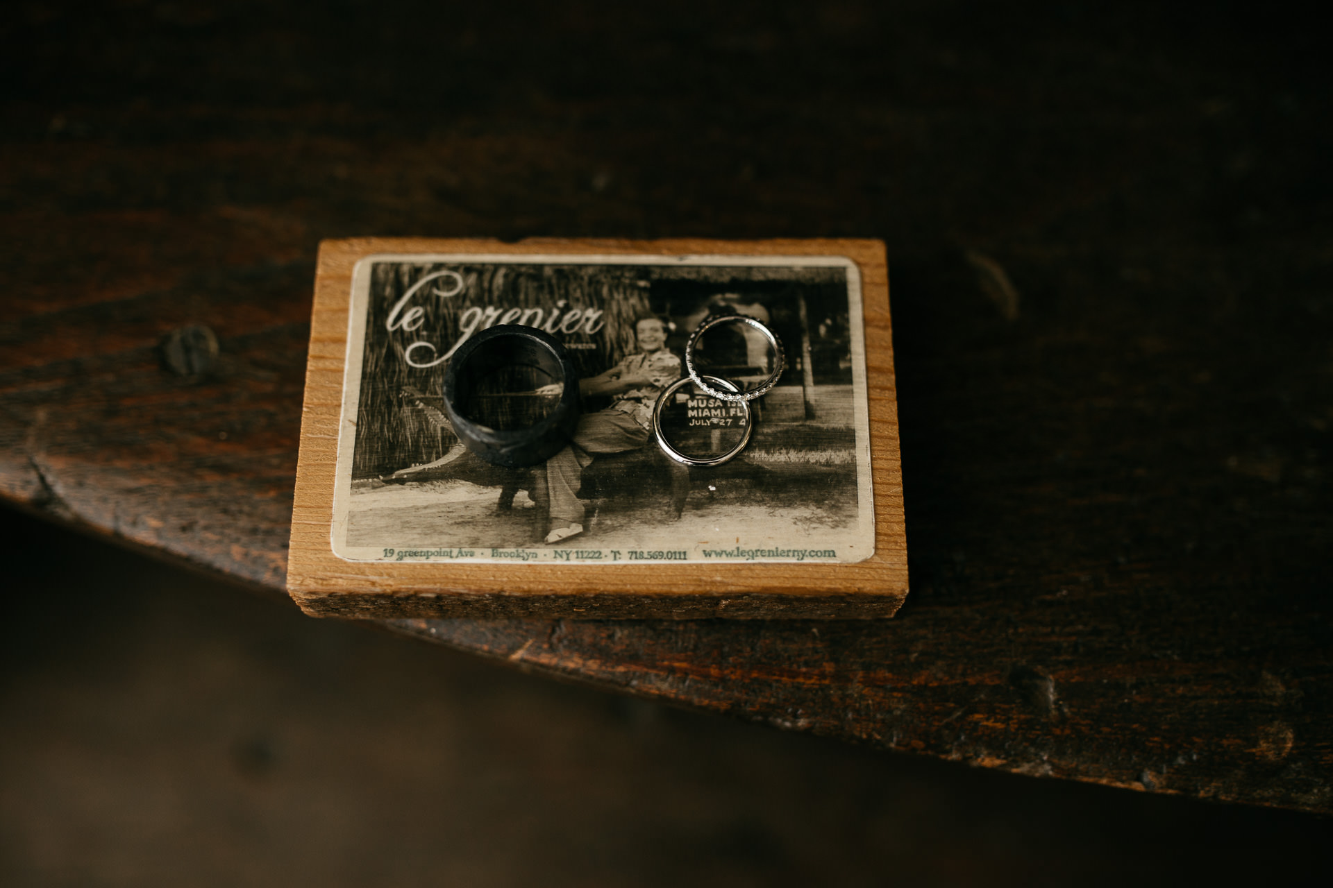 Beth & Levi's backyard Elopement in Brooklyn by Jean-Laurent Gaudy