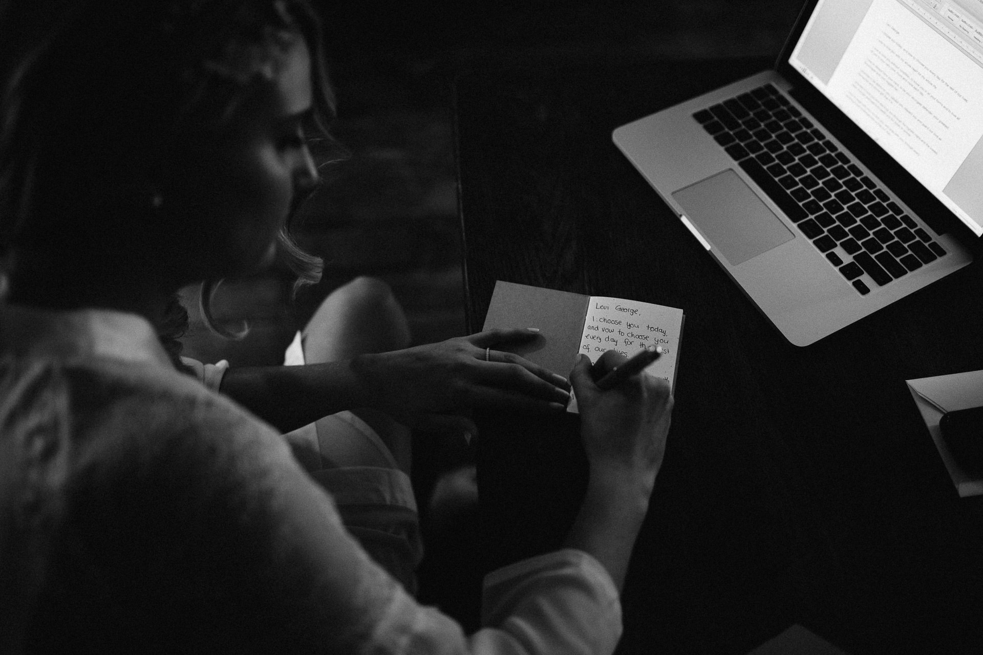 Beth & Levi's backyard Elopement in Brooklyn by Jean-Laurent Gaudy