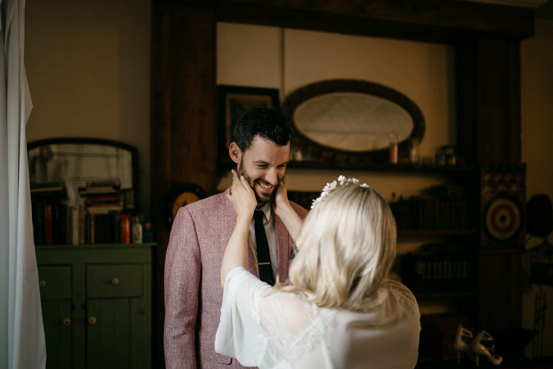 Beth & Levi's backyard Elopement in Brooklyn by Jean-Laurent Gaudy