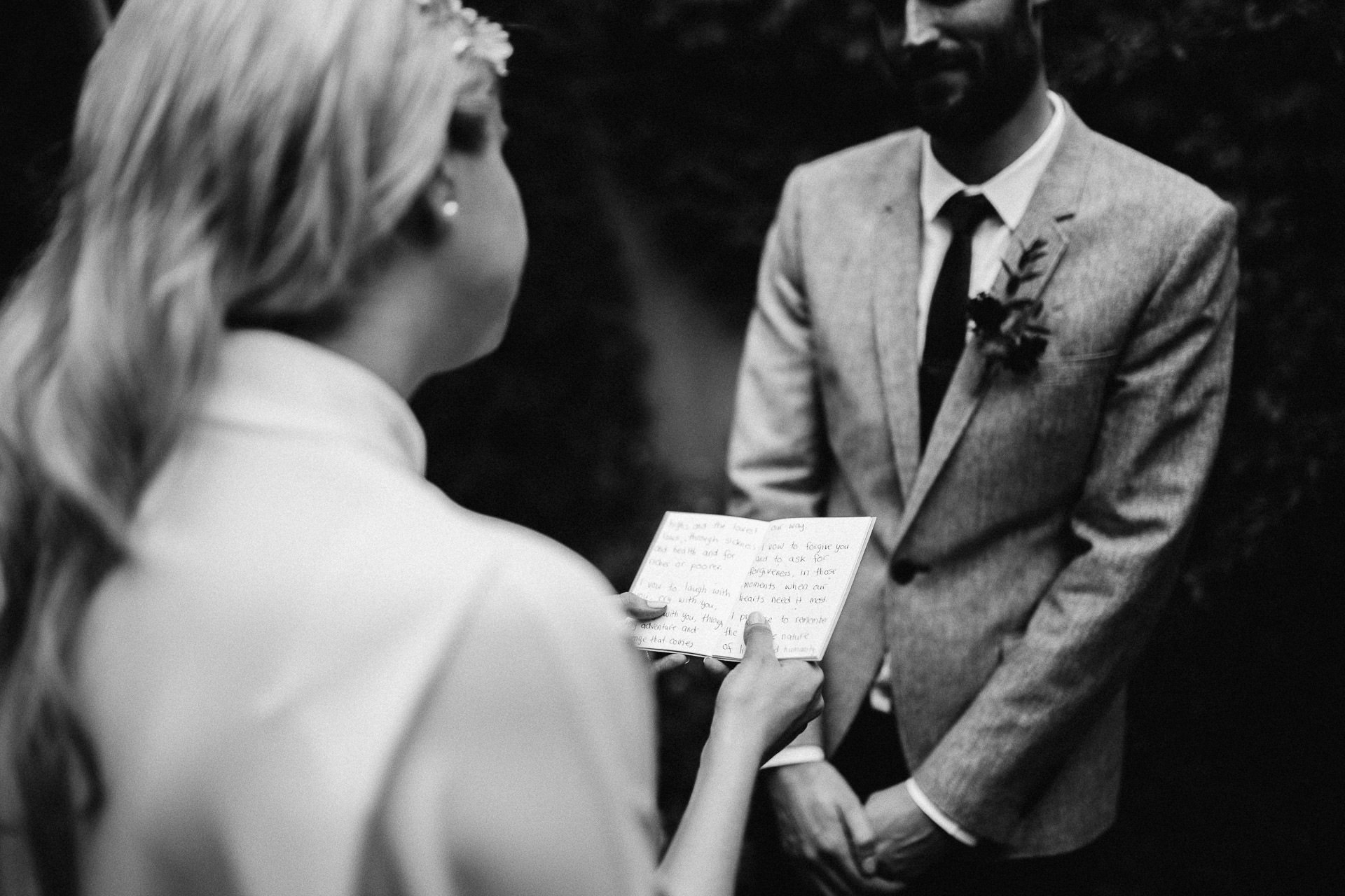 Beth & Levi's backyard Elopement in Brooklyn by Jean-Laurent Gaudy