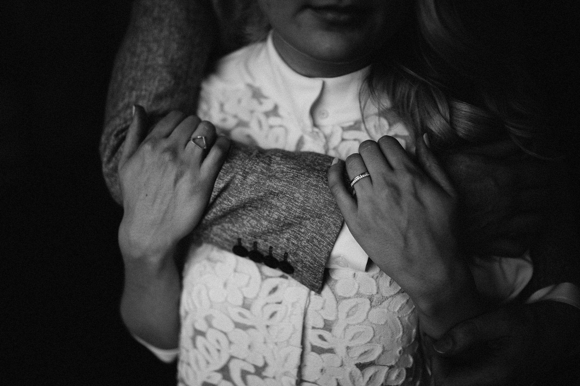 Beth & Levi's backyard Elopement in Brooklyn by Jean-Laurent Gaudy