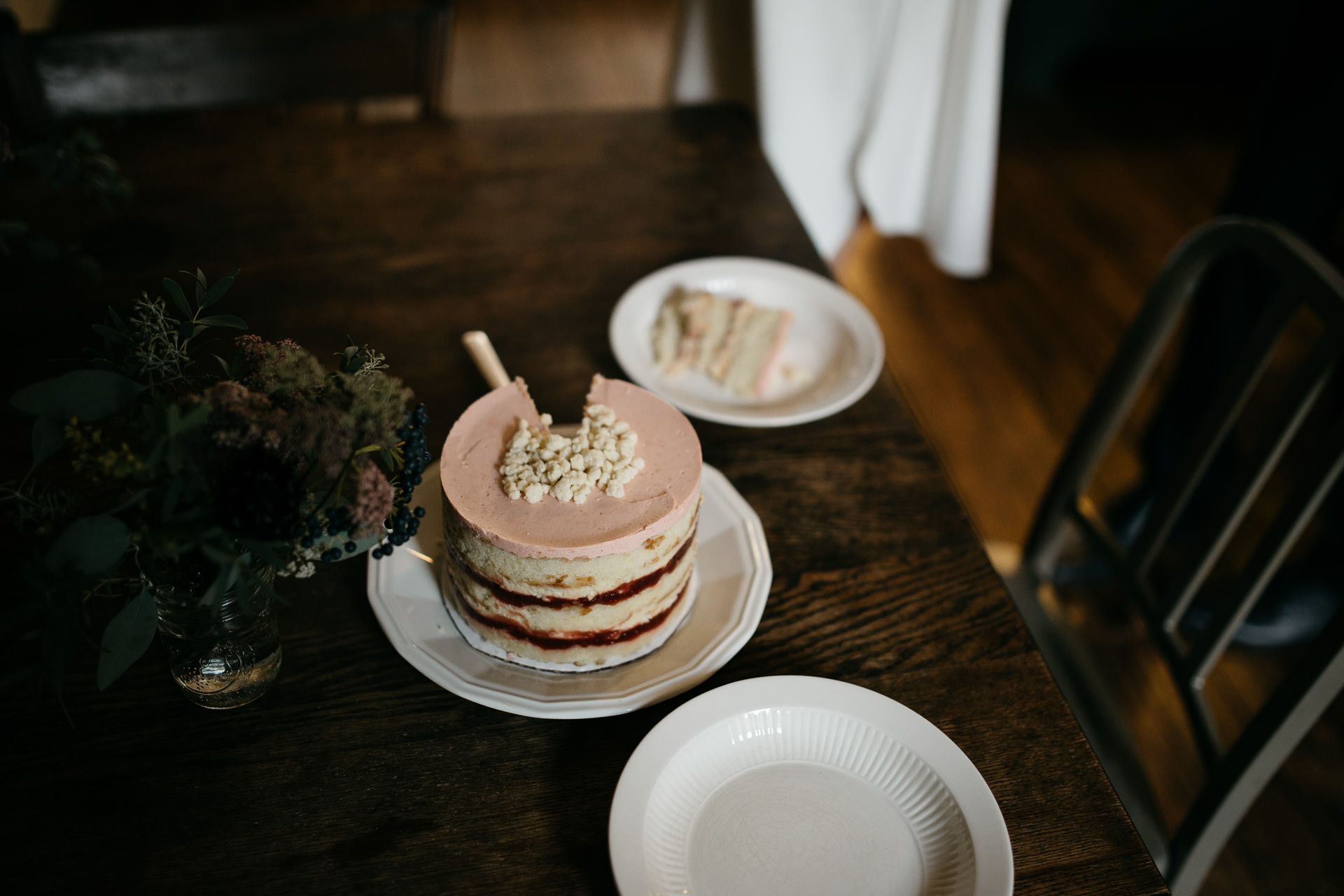 Beth & Levi's backyard Elopement in Brooklyn by Jean-Laurent Gaudy