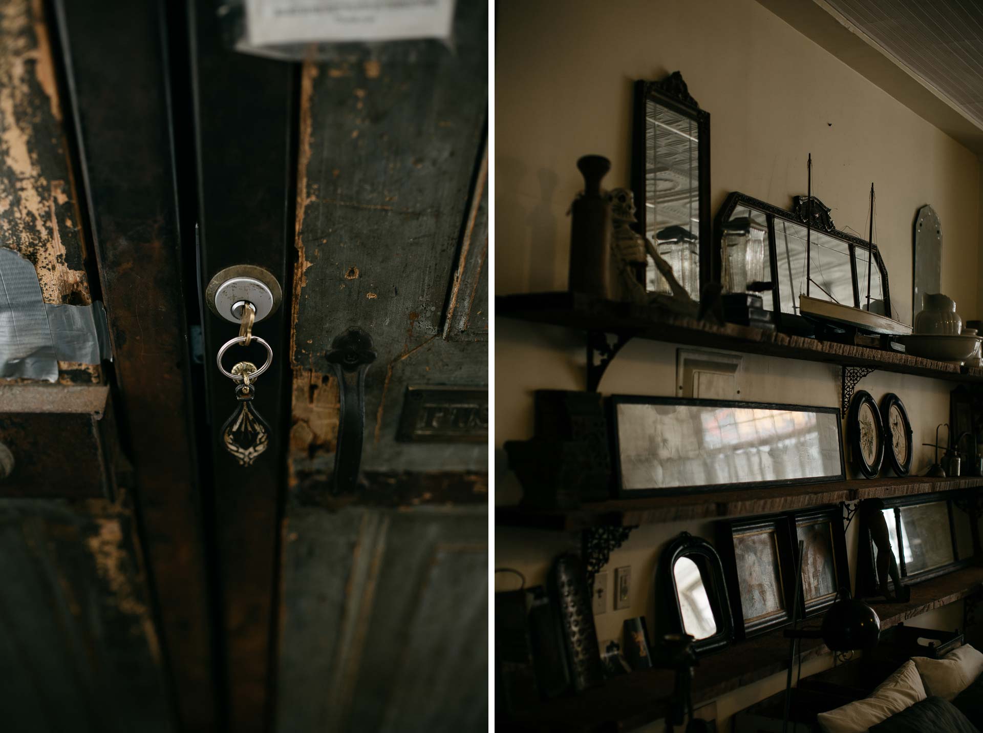 Beth & Levi's backyard Elopement in Brooklyn by Jean-Laurent Gaudy