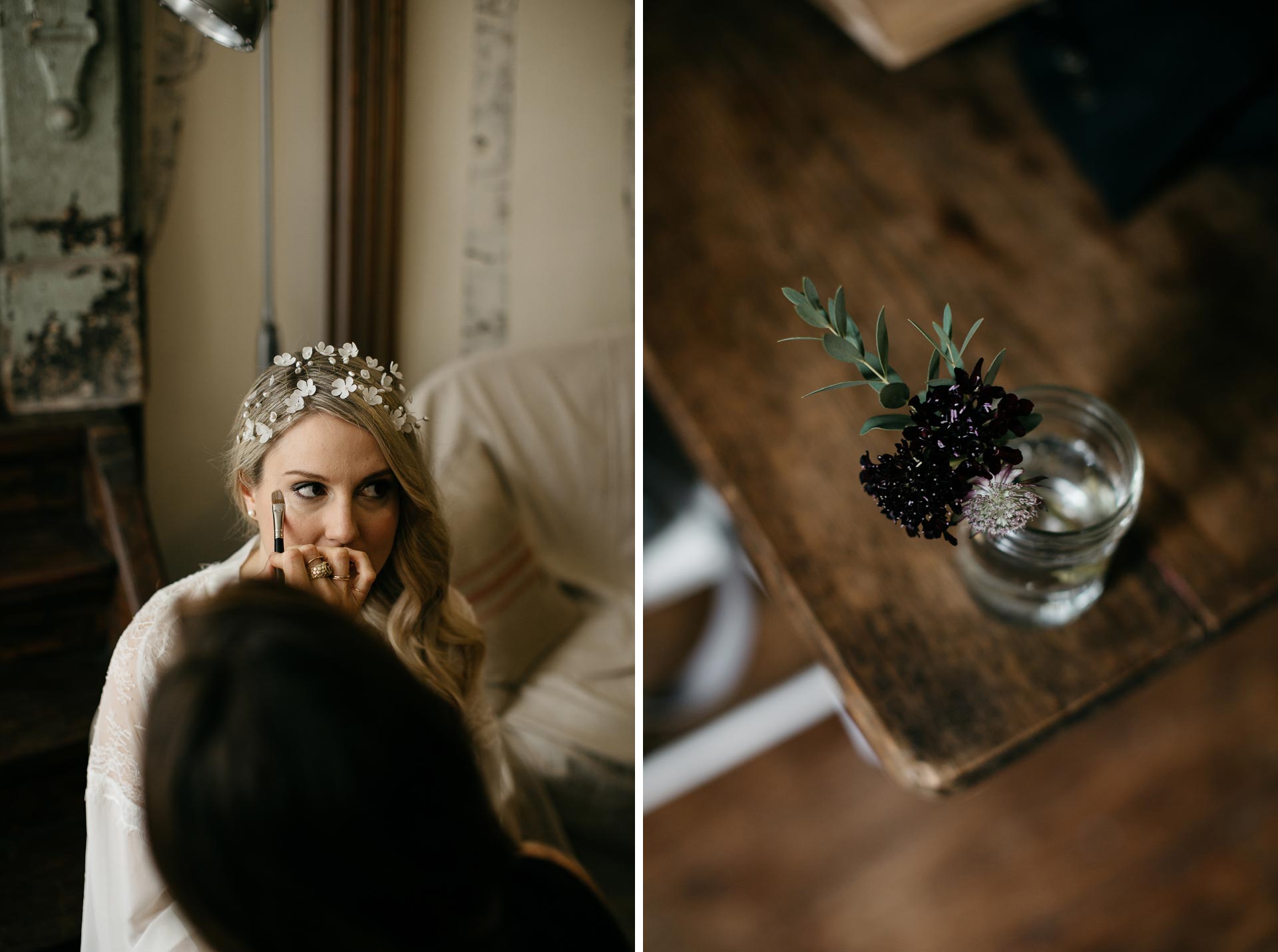 Beth & Levi's backyard Elopement in Brooklyn by Jean-Laurent Gaudy