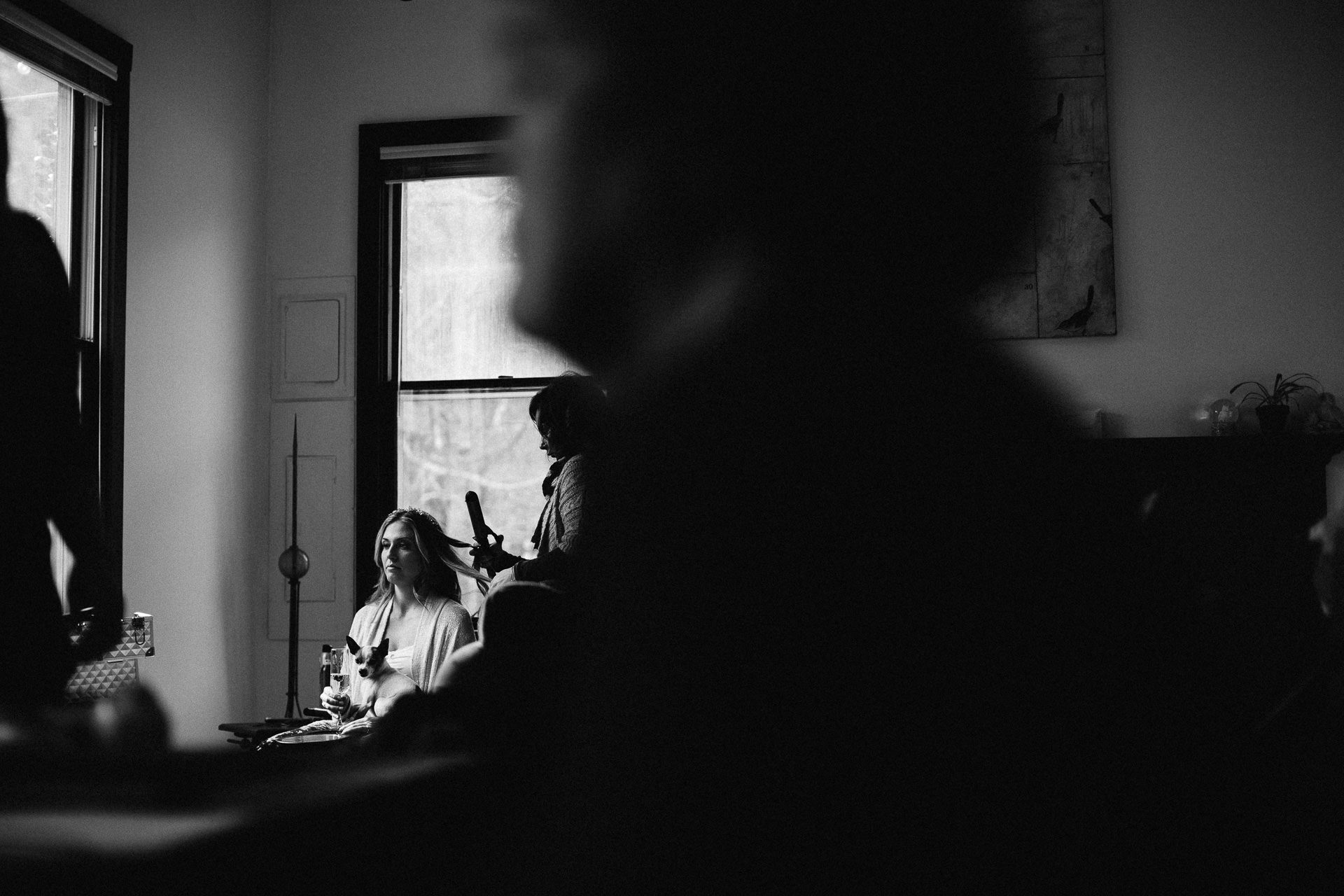 Robyn & Jim Catskills Fall Wedding at Foxfire Mountain House by Jean-Laurent Gaudy Photography-4