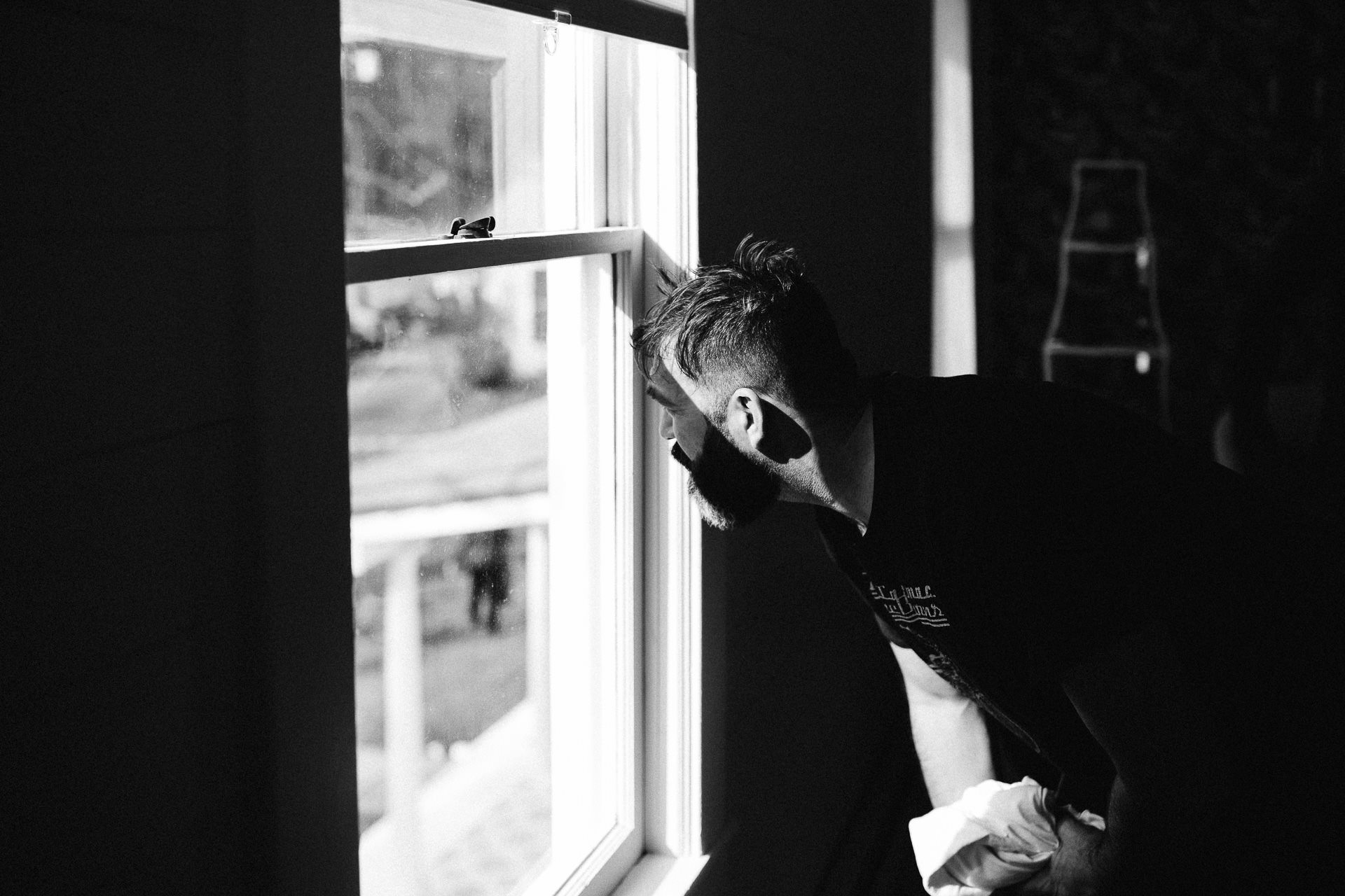 Robyn & Jim Catskills Fall Wedding at Foxfire Mountain House by Jean-Laurent Gaudy Photography