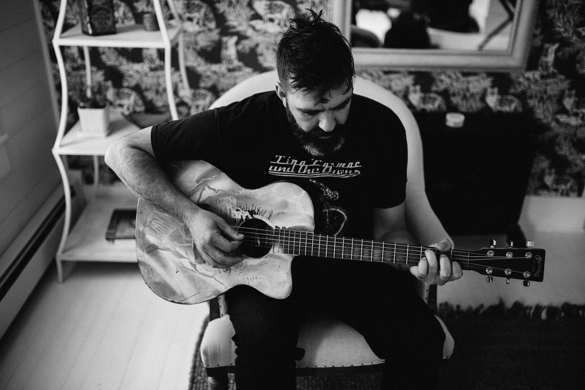 Robyn & Jim Catskills Fall Wedding at Foxfire Mountain House by Jean-Laurent Gaudy Photography