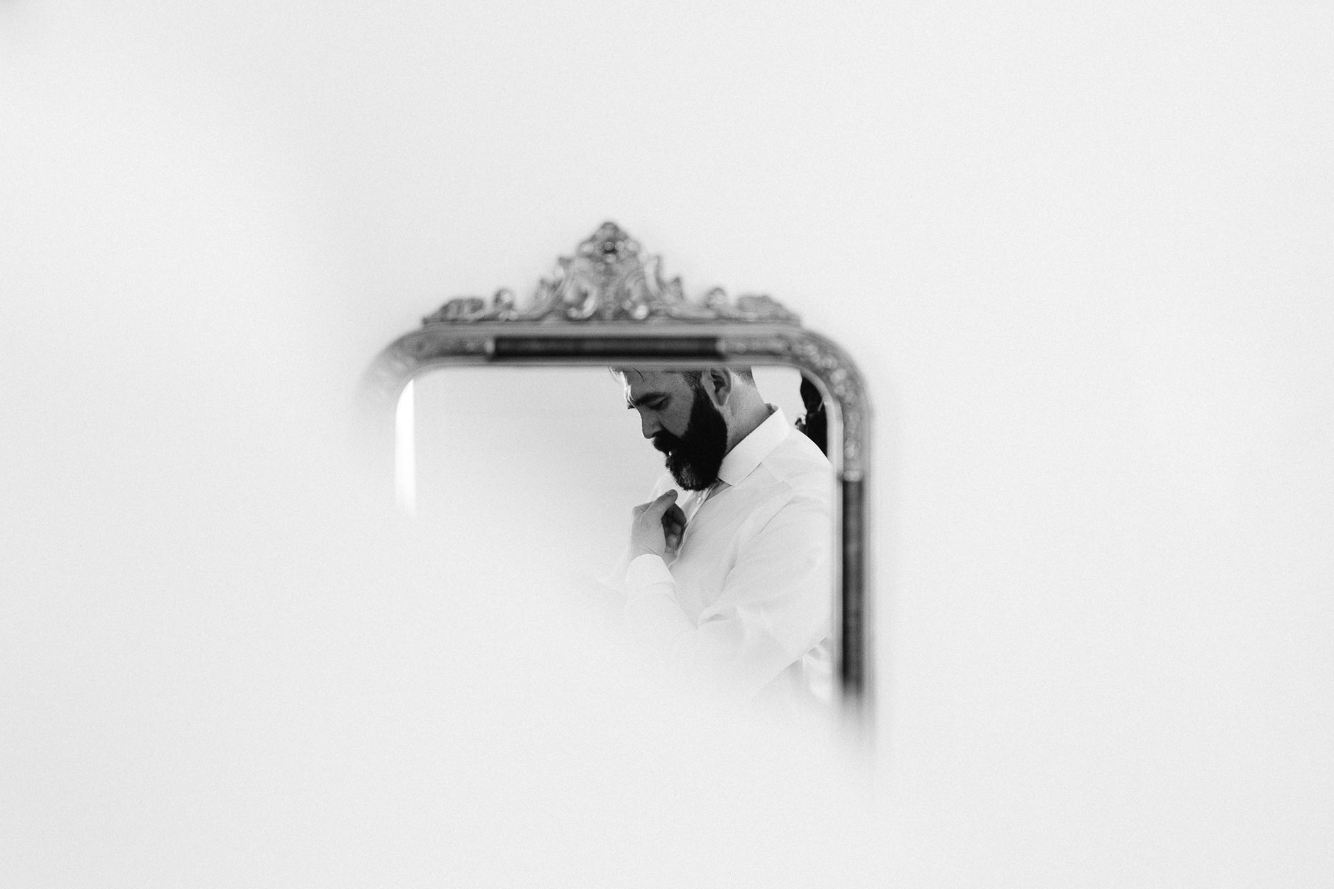 Robyn & Jim Catskills Fall Wedding at Foxfire Mountain House by Jean-Laurent Gaudy Photography